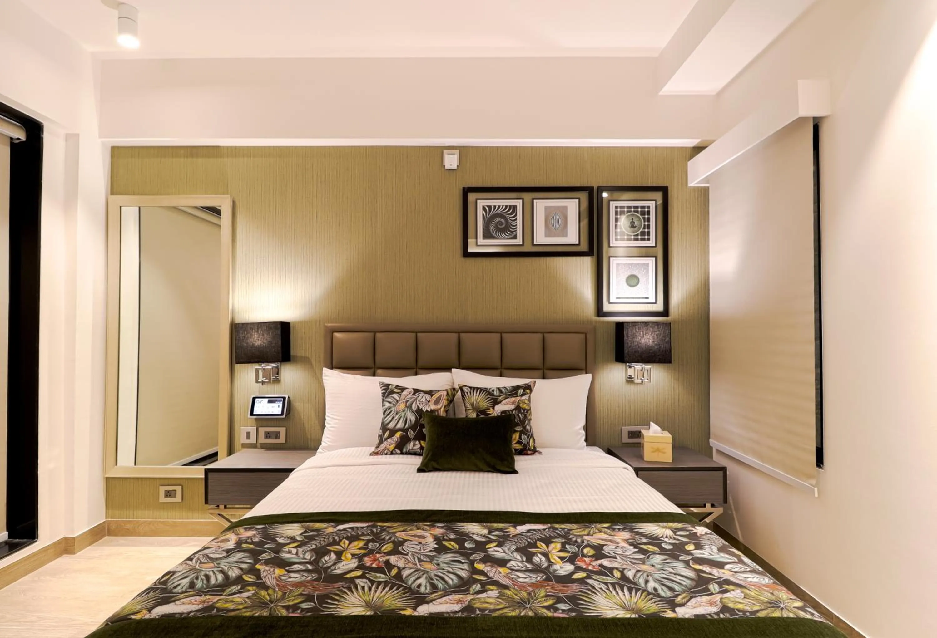 Bedroom, Bed in AIR by Ahuja Residences