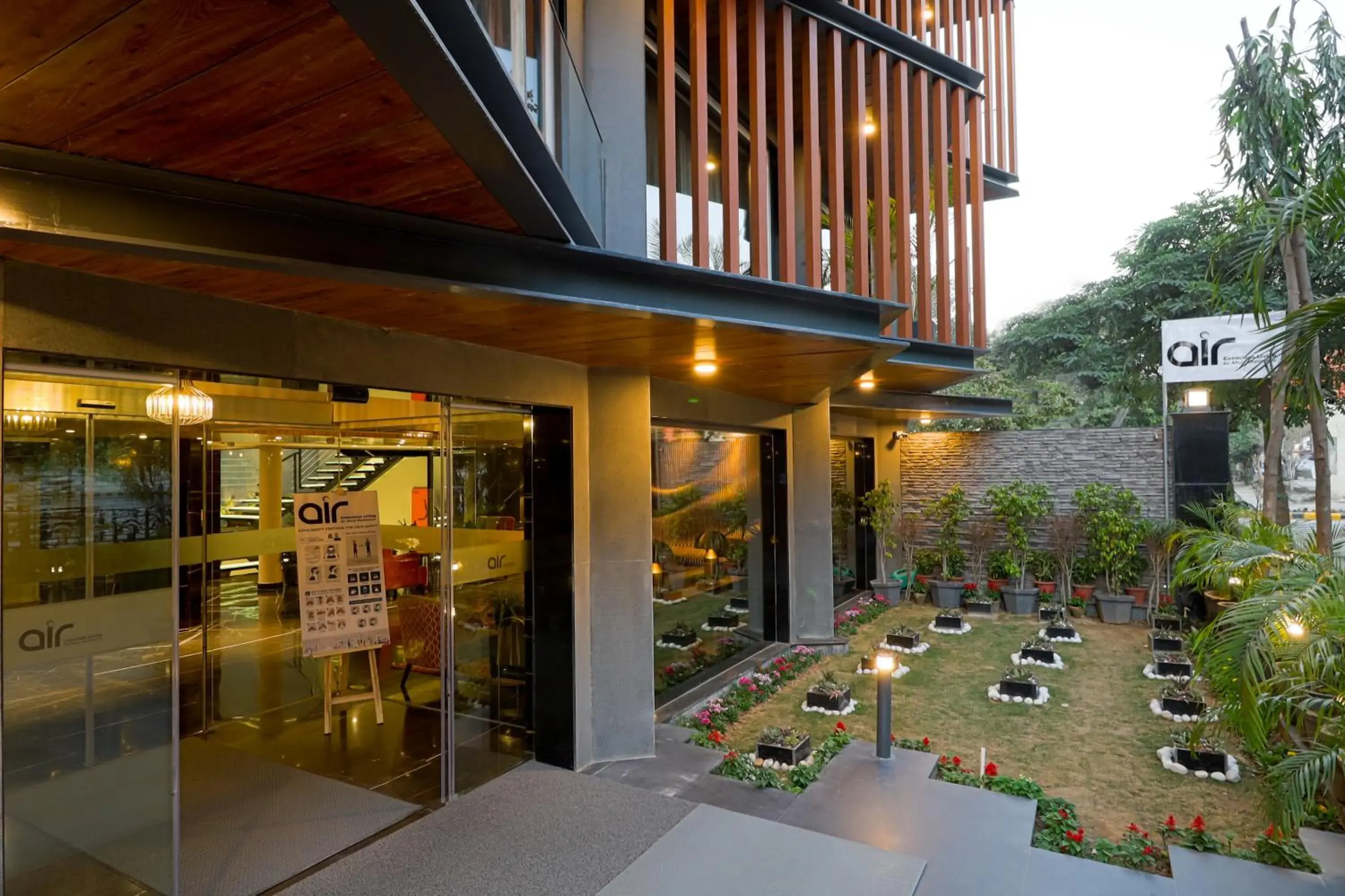 Facade/entrance in AIR by Ahuja Residences Facade/entrance in AIR by Ahuja Residences