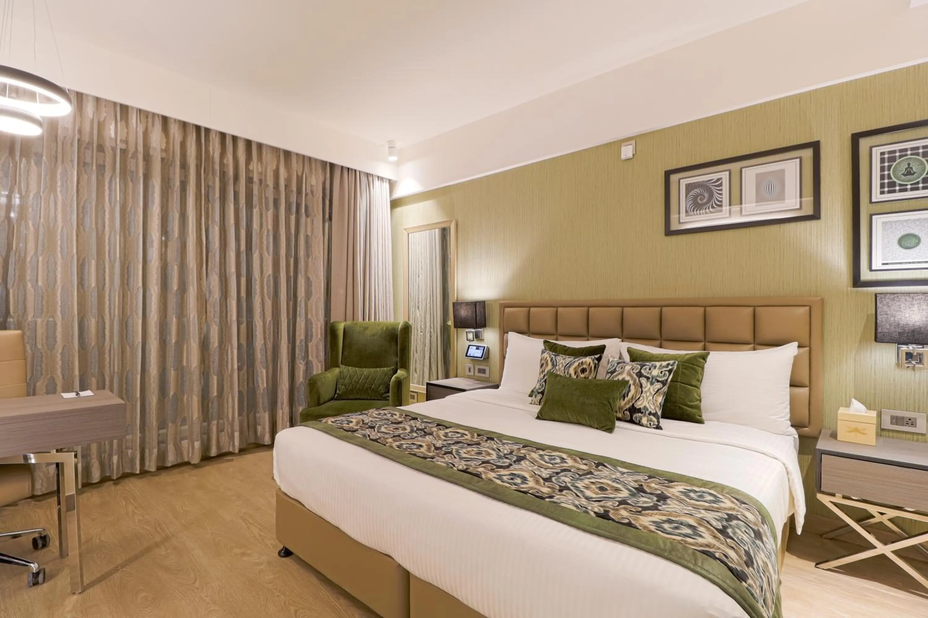 Bed in AIR by Ahuja Residences