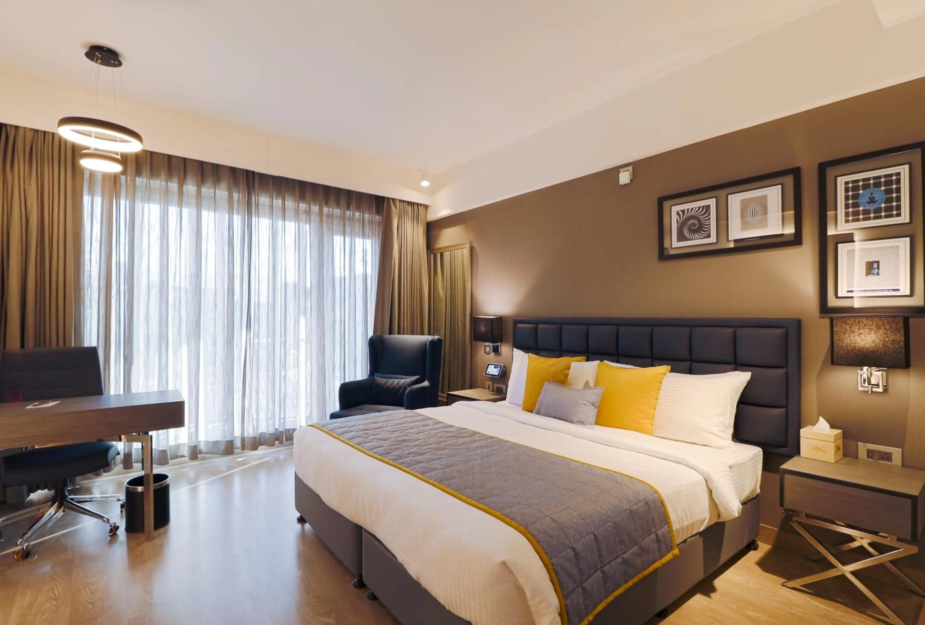 Bed in AIR by Ahuja Residences