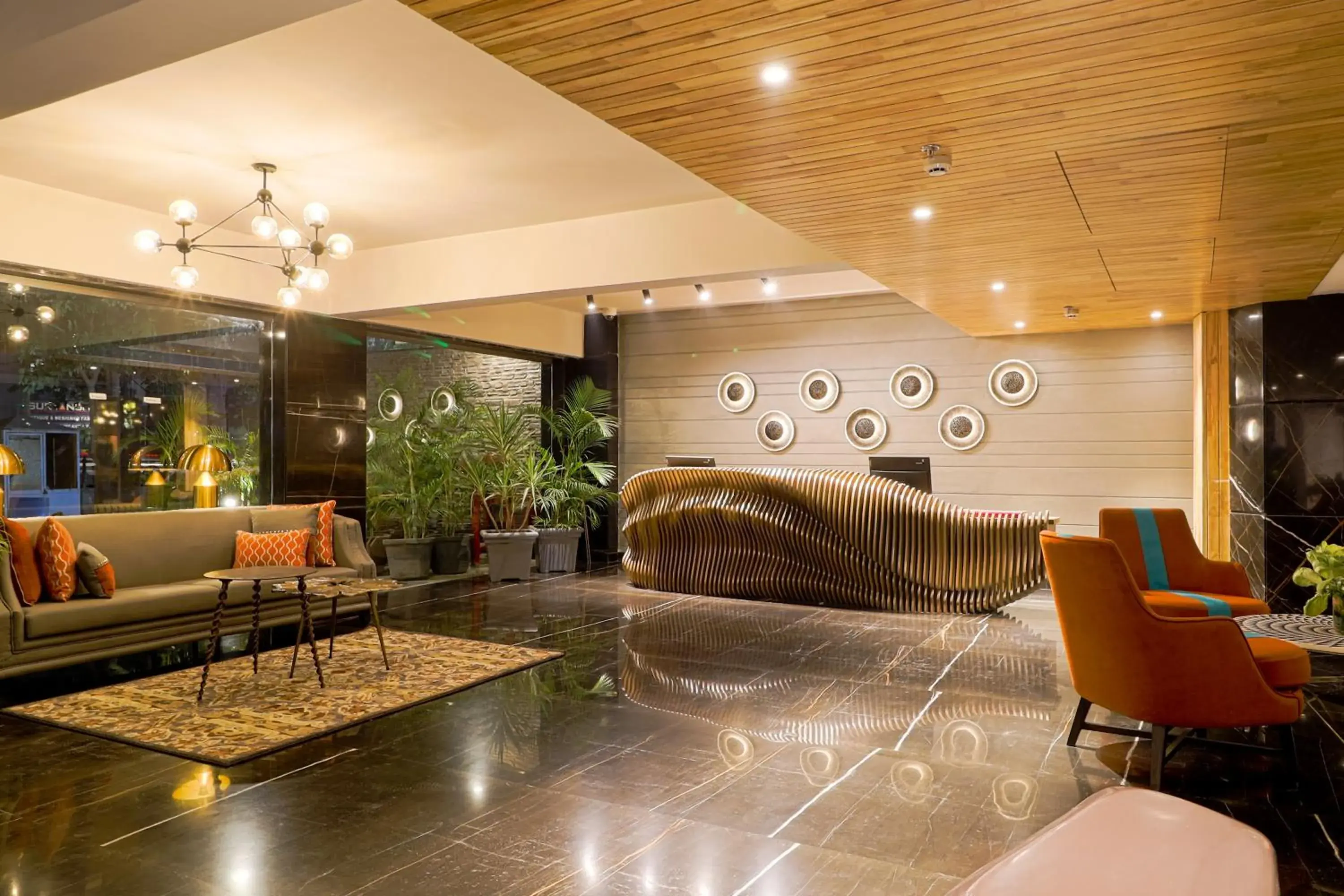 Lobby or reception in AIR by Ahuja Residences Lobby or reception in AIR by Ahuja Residences