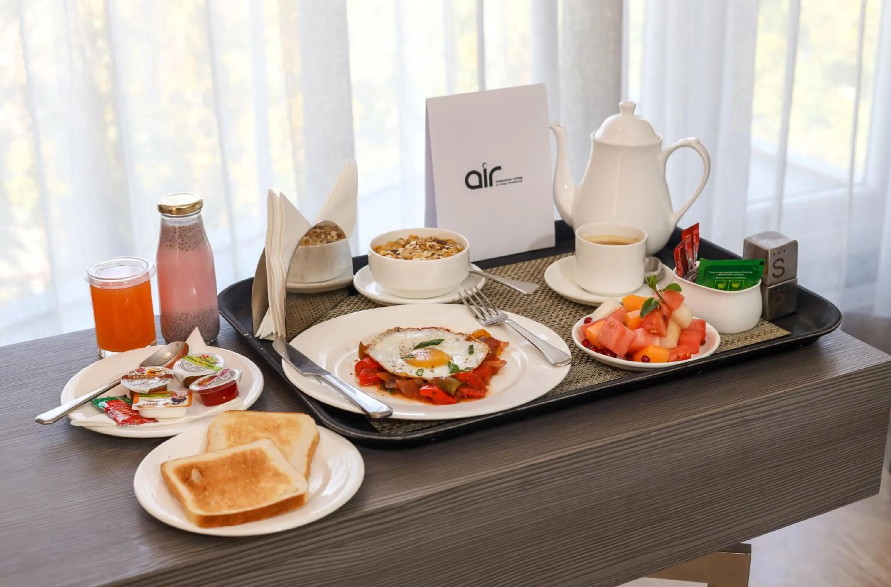 Breakfast in AIR by Ahuja Residences