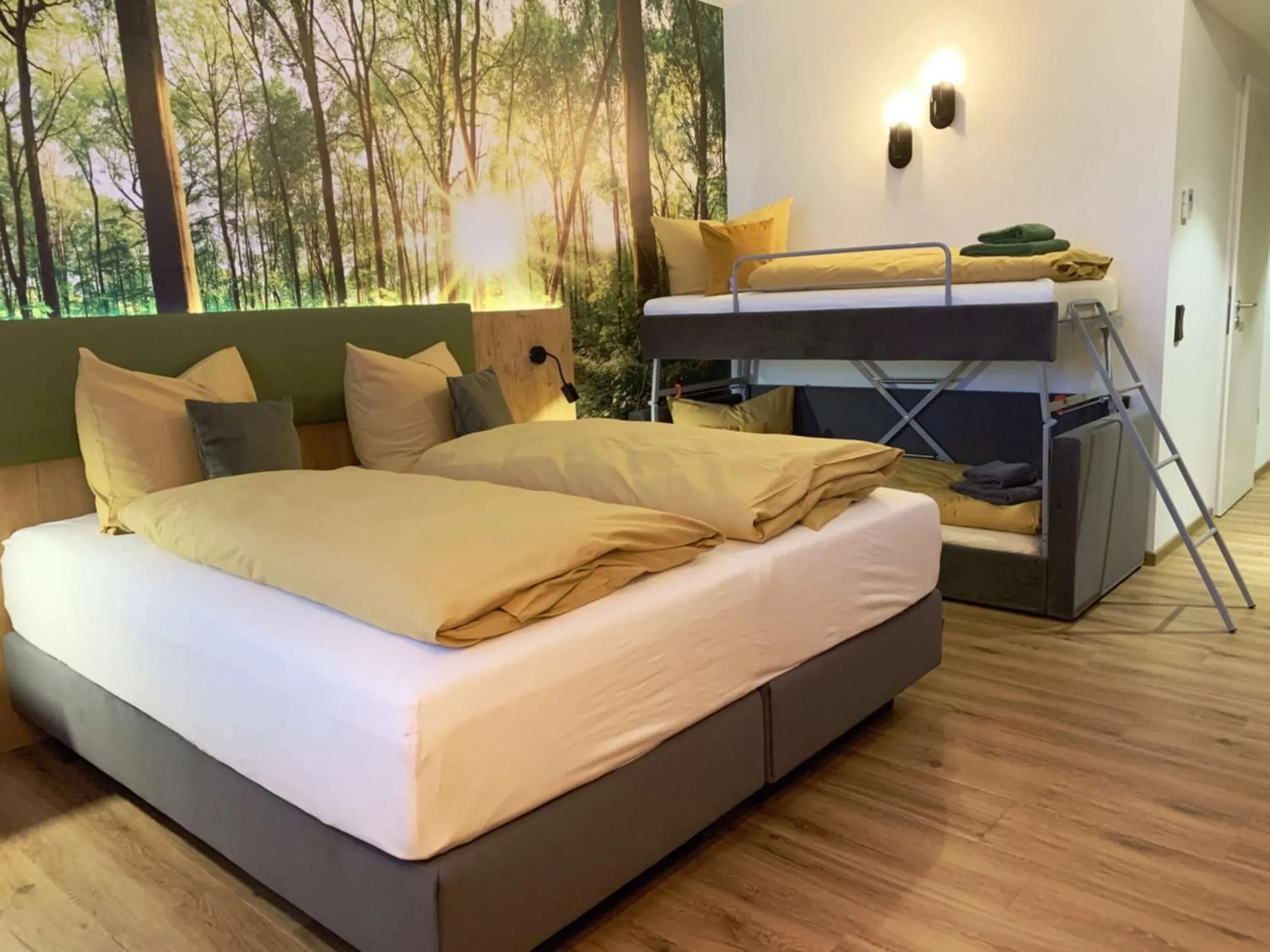 Bed in Hotel am Sonnenlandpark