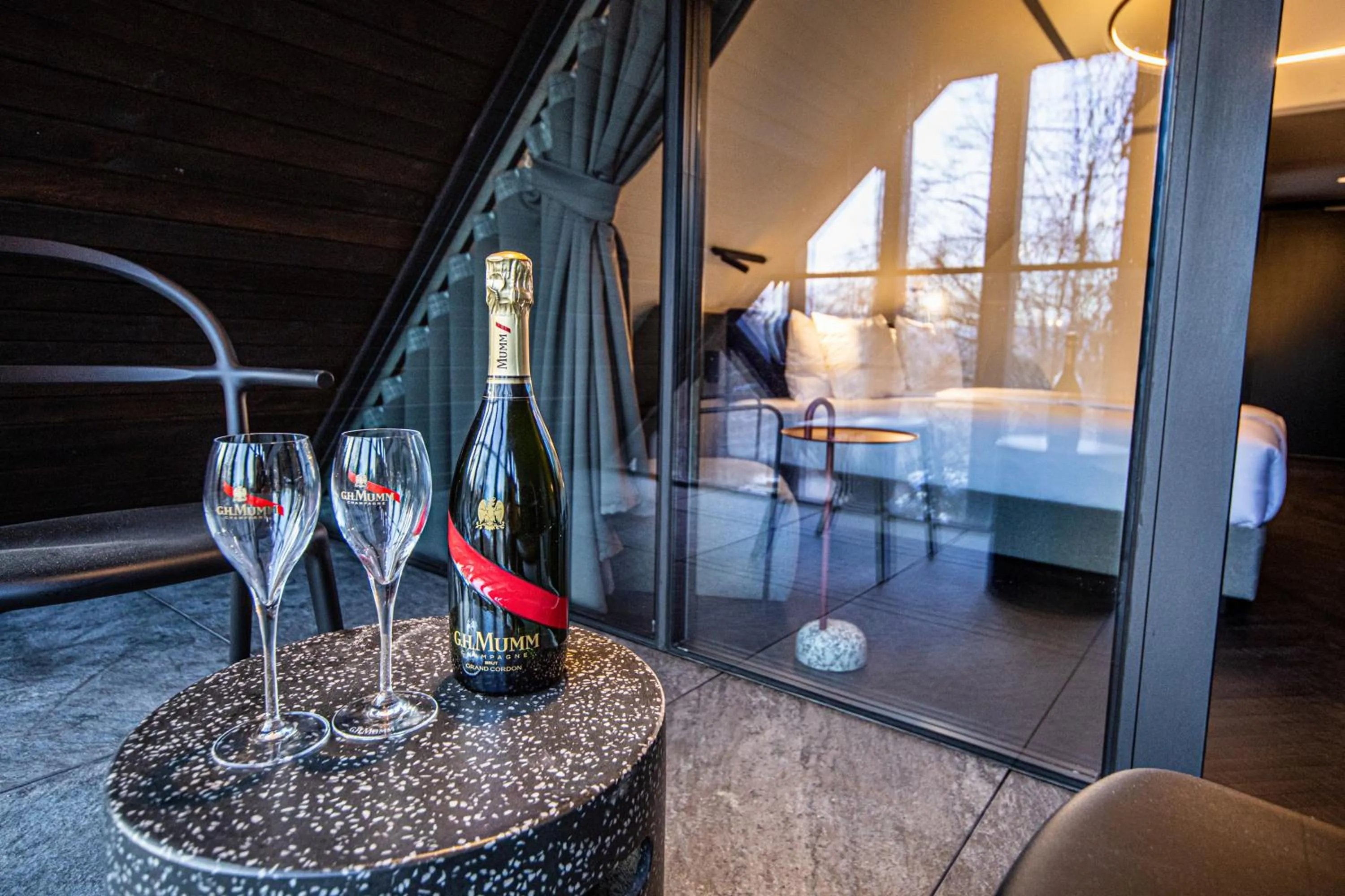 Balcony/Terrace in Hotel Čad