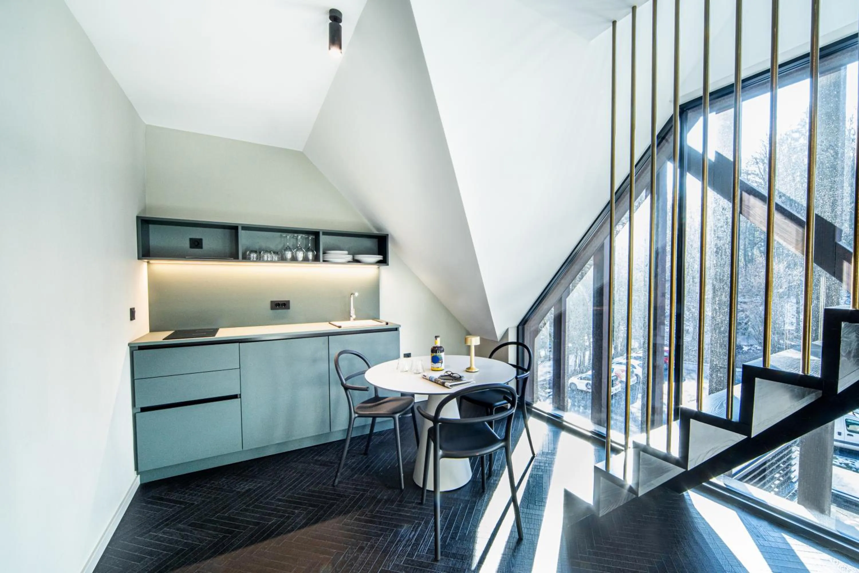 Dining area in Hotel Čad
