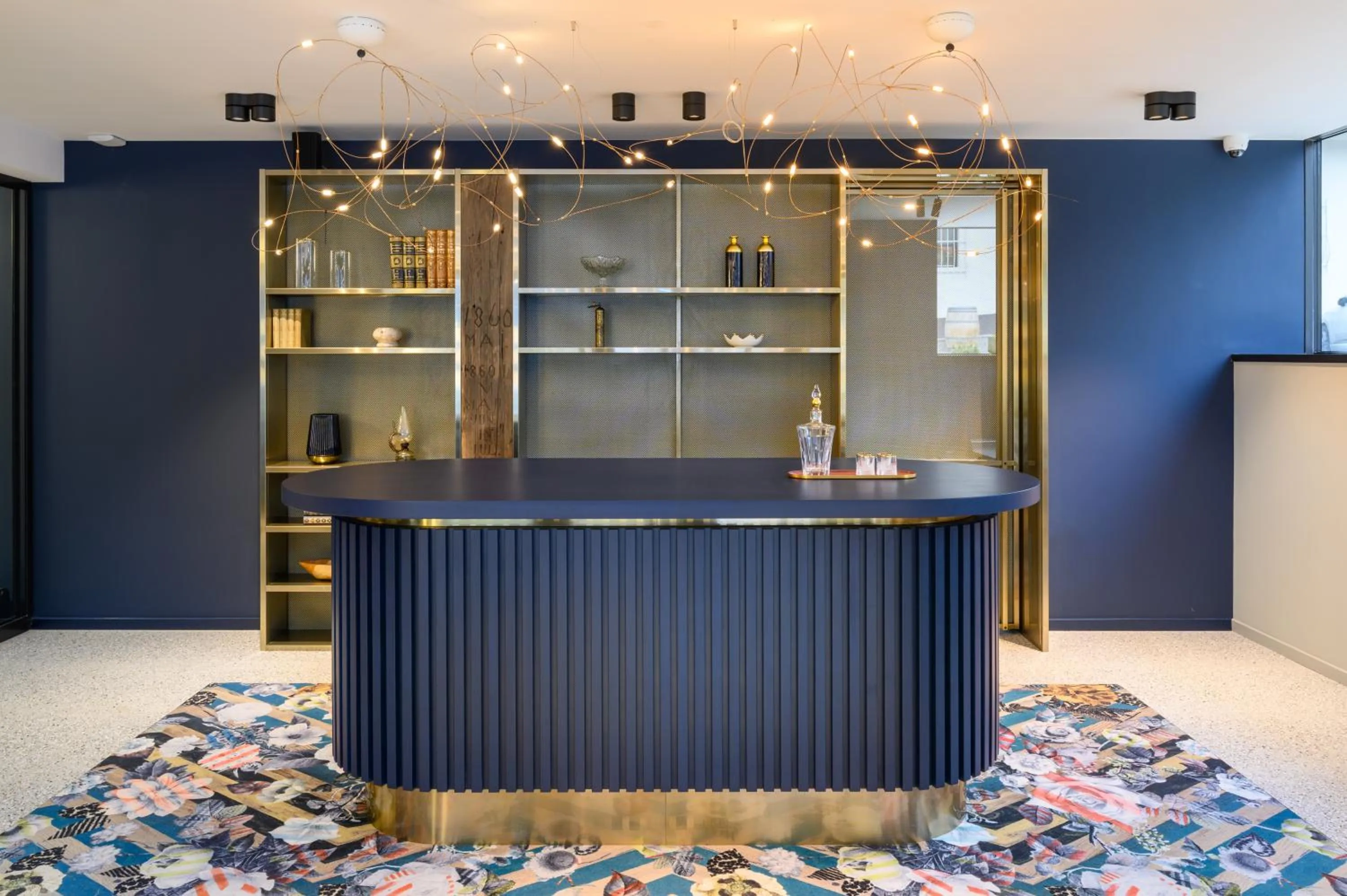 Lobby or reception in Hotel Čad