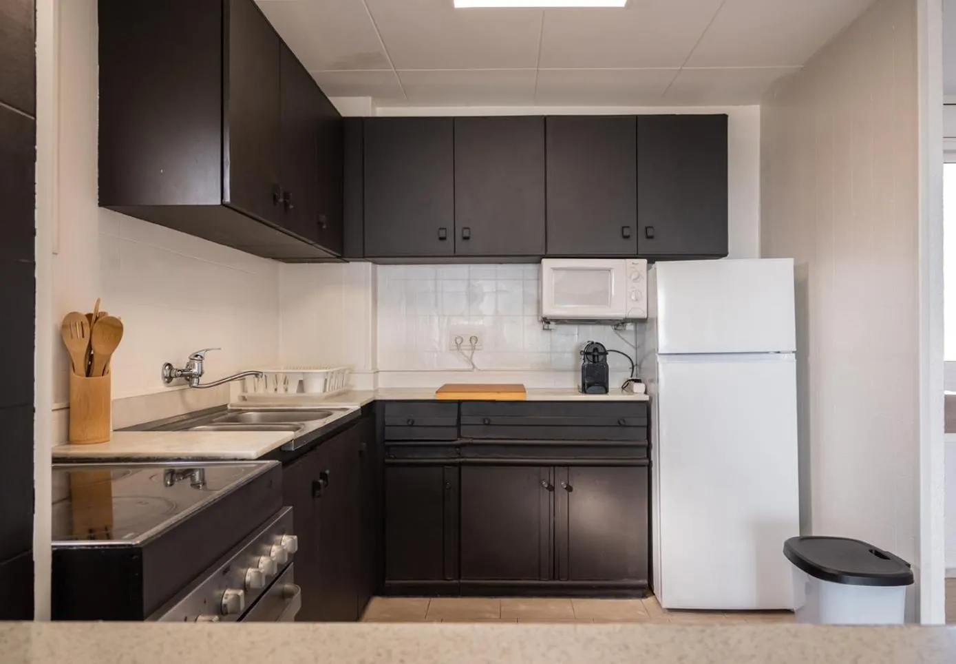 Kitchen or kitchenette in Apartamento Consul Park