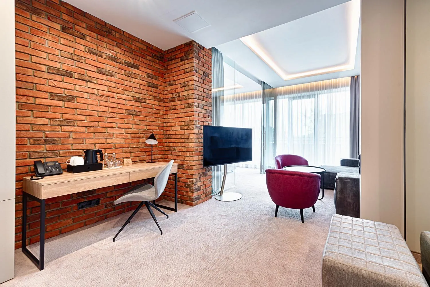 TV and multimedia in Hotel The Loom