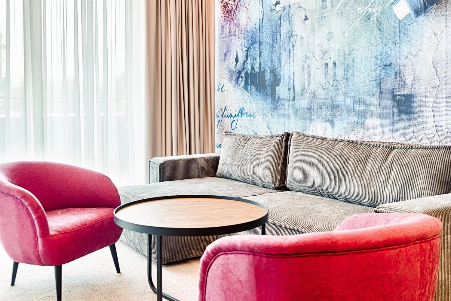 Living room in Hotel The Loom