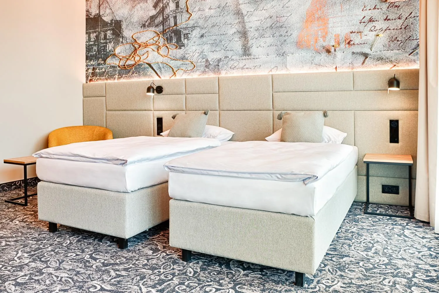 Bedroom, Bed in Hotel The Loom