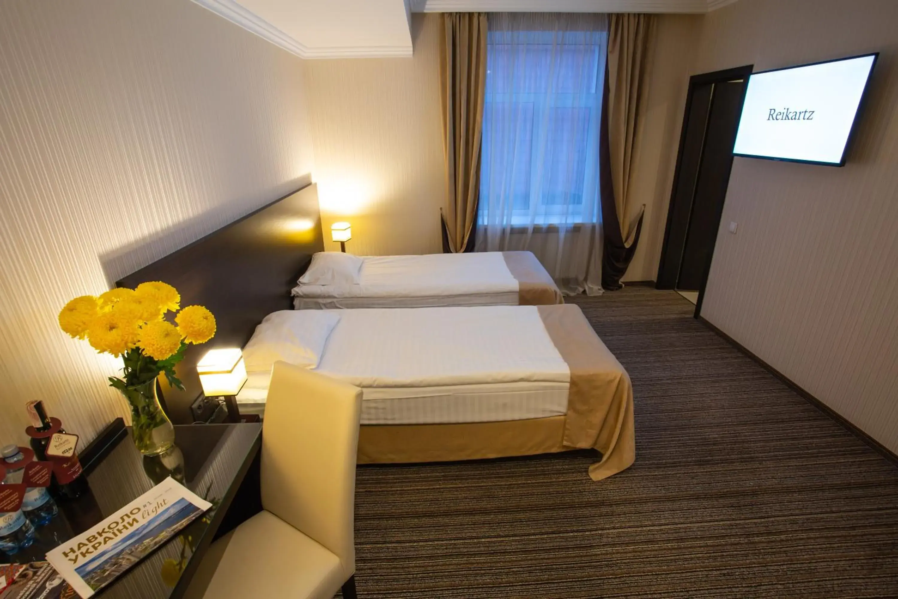 Standard Twin Room - single occupancy in Optima Cherkasy Hotel Standard Twin Room - single occupancy in Optima Cherkasy Hotel