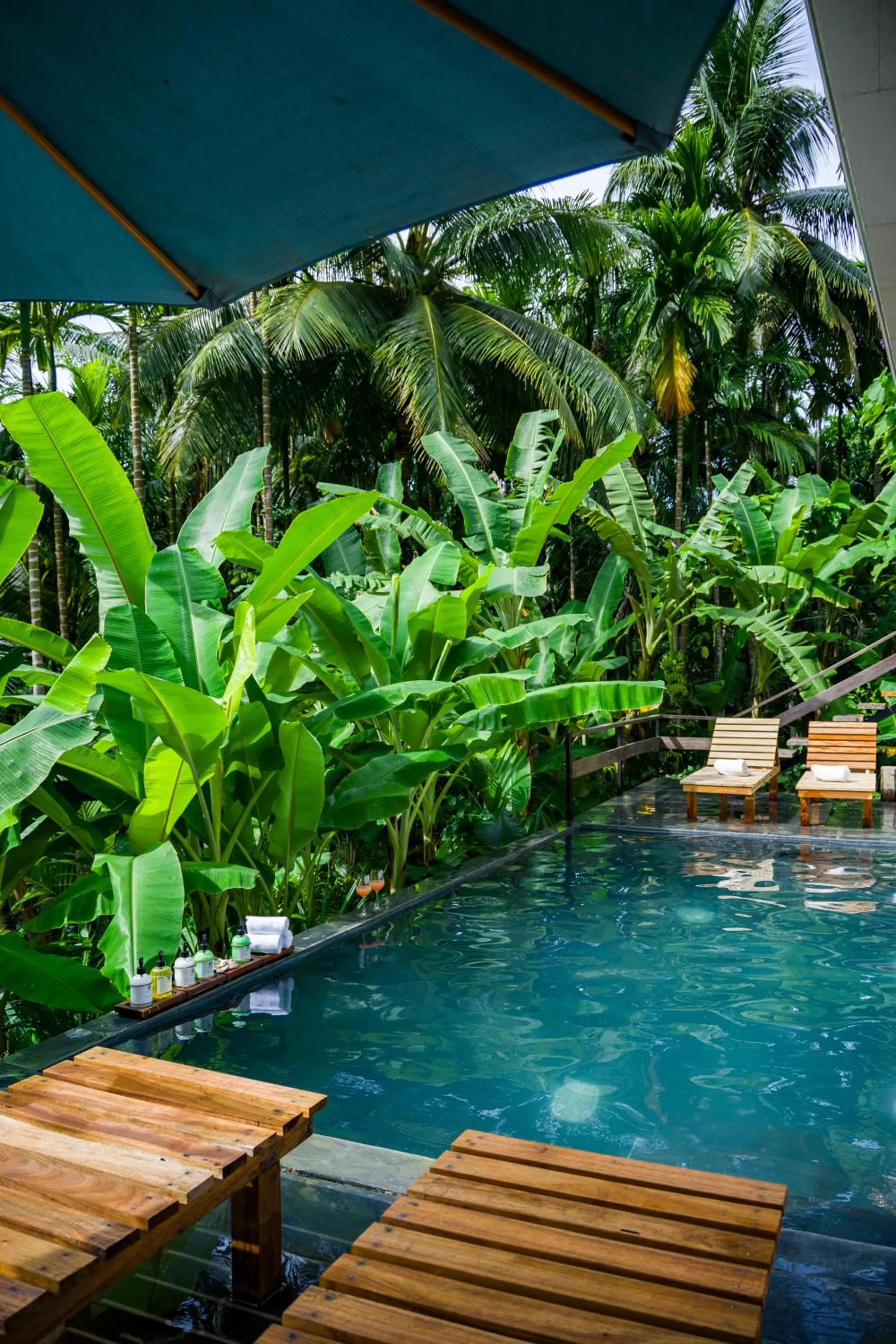 Swimming pool in Satya Boutique Resort & Spa