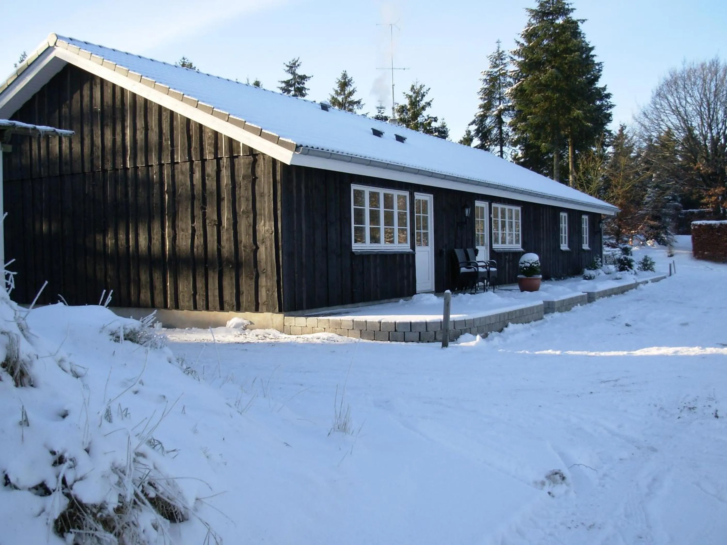 Facade/entrance in Gregersminde