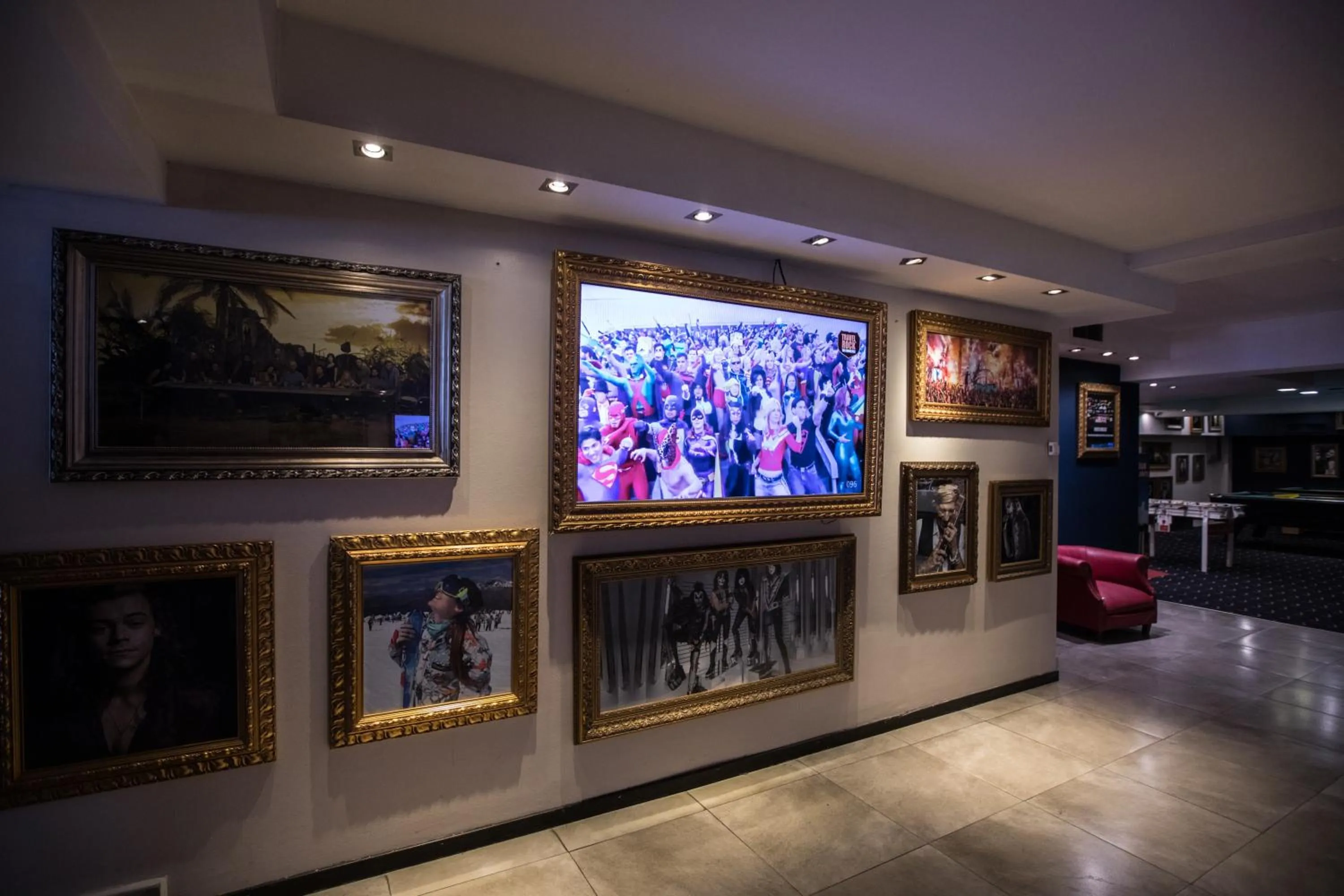 Game Room in Hotel Bariloche Suites