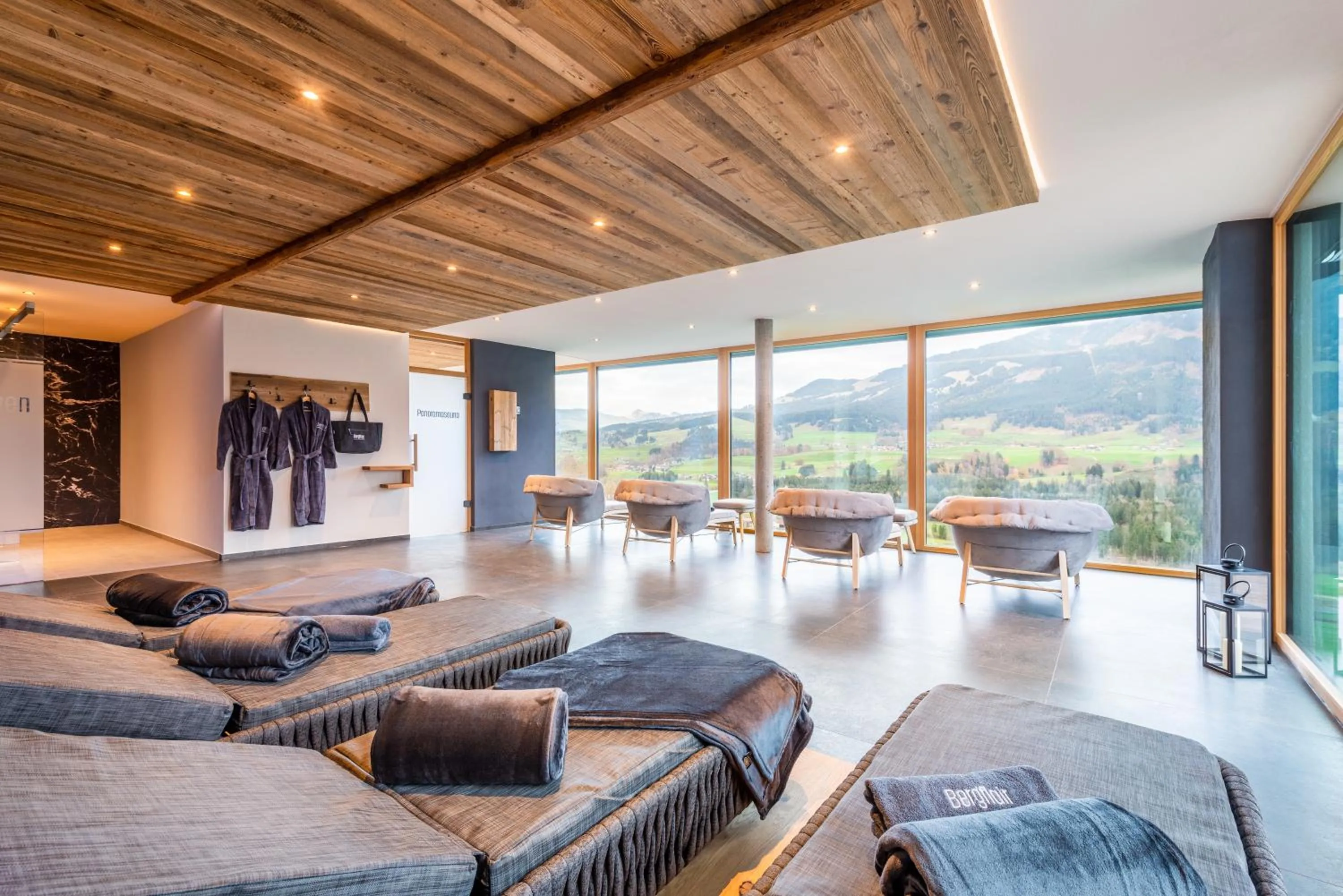 Sauna in Hotel Bergflair