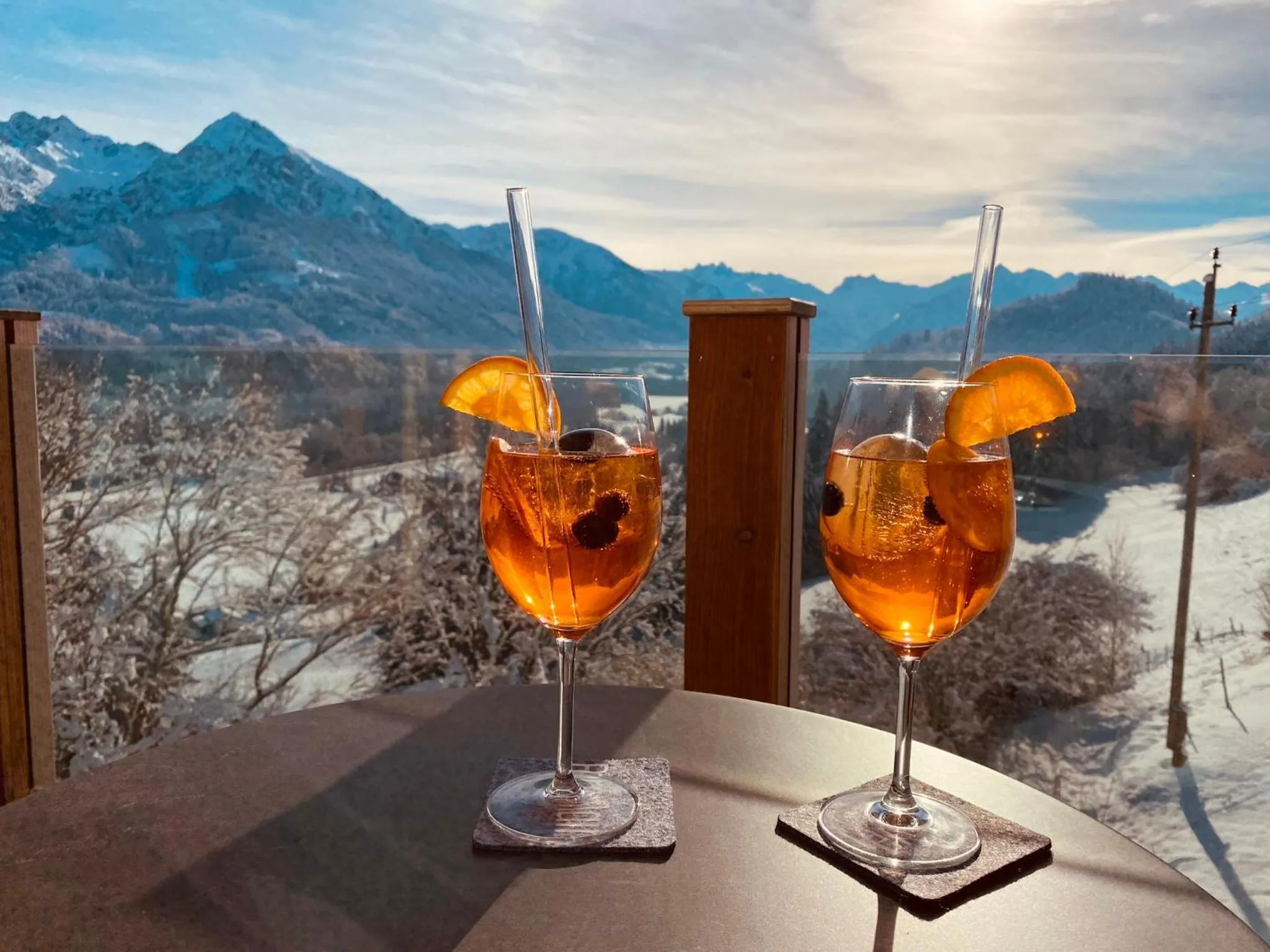 Mountain view in Hotel Bergflair