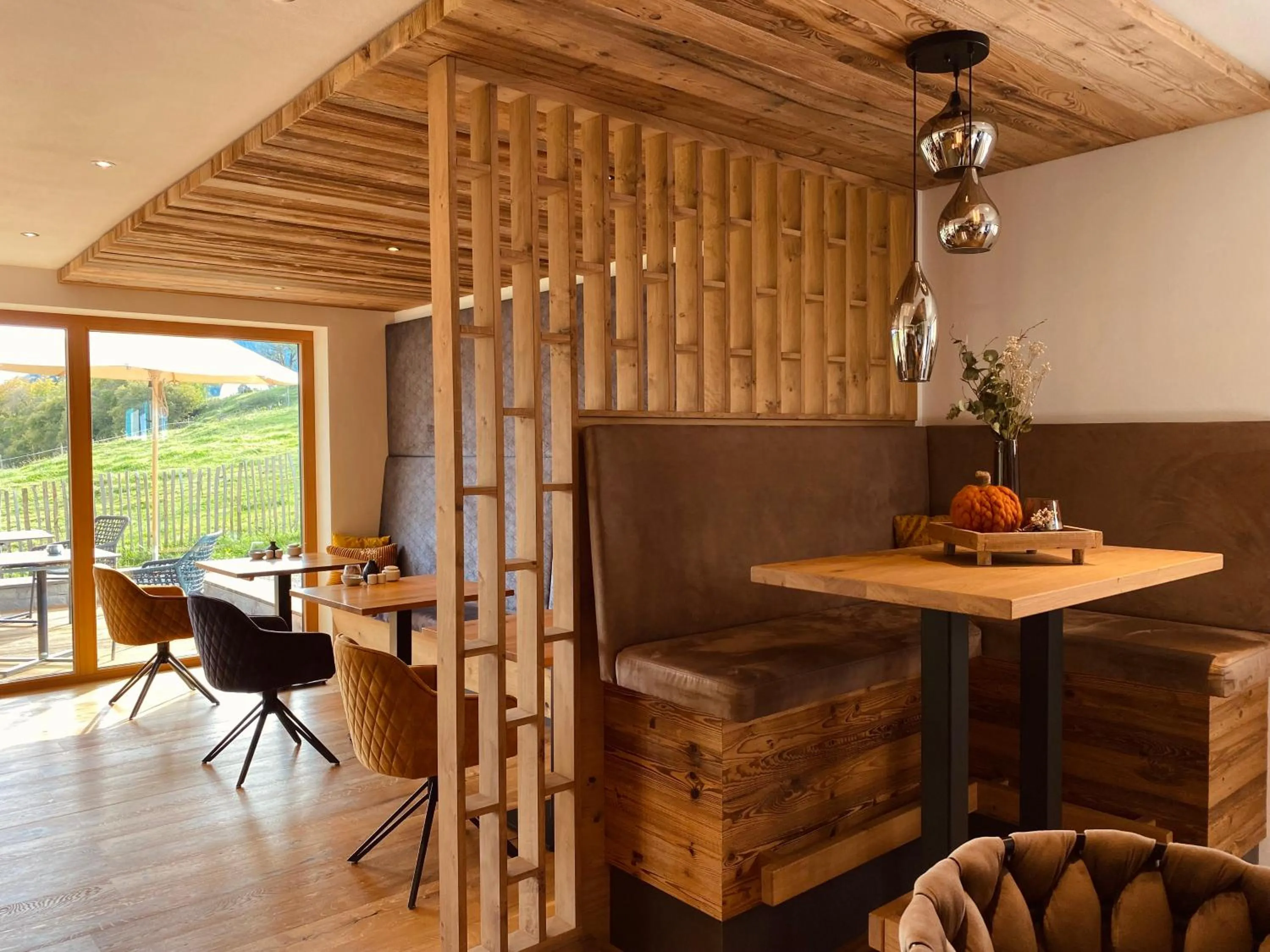 Seating area in Hotel Bergflair