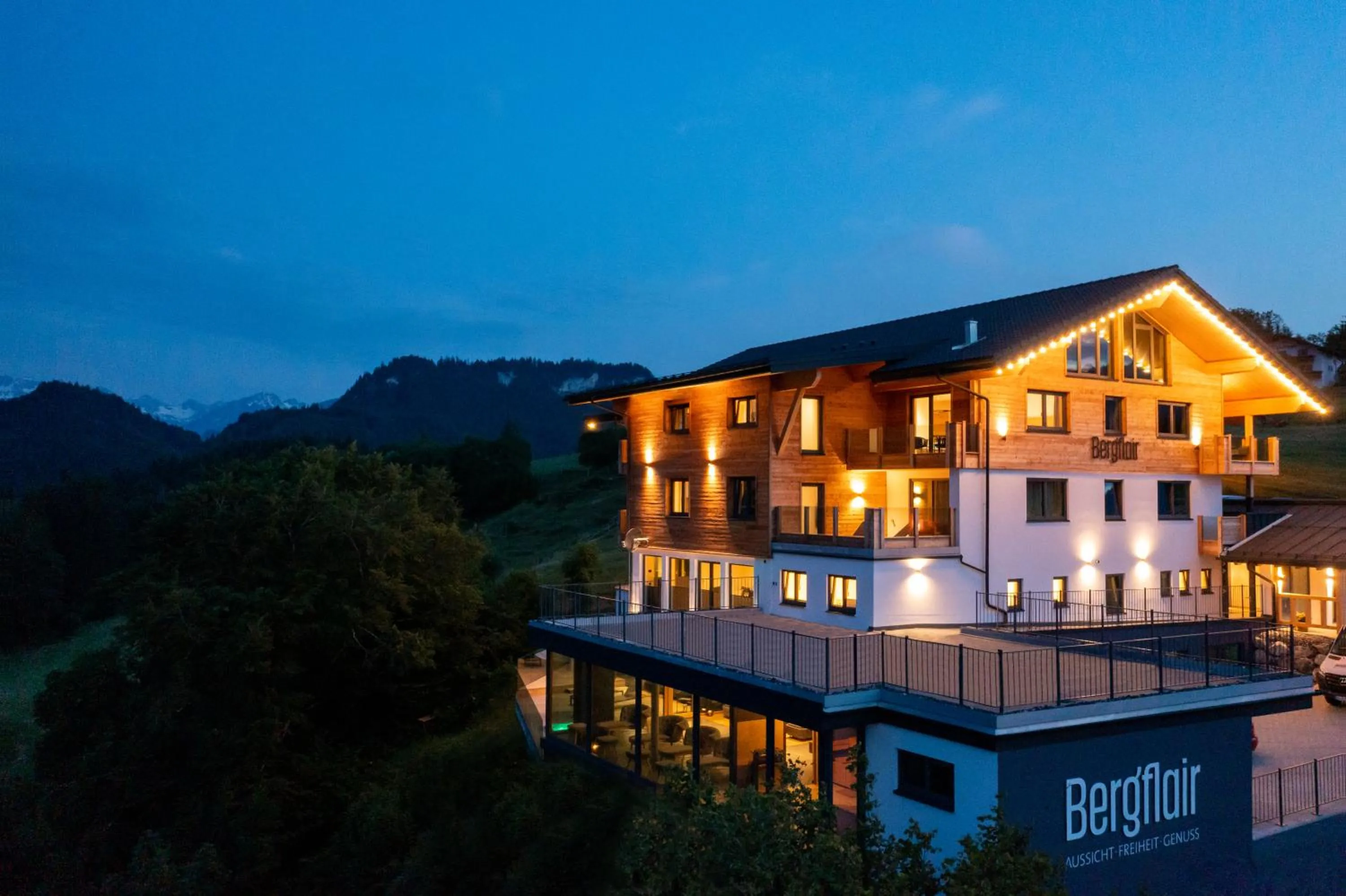 Property building in Hotel Bergflair