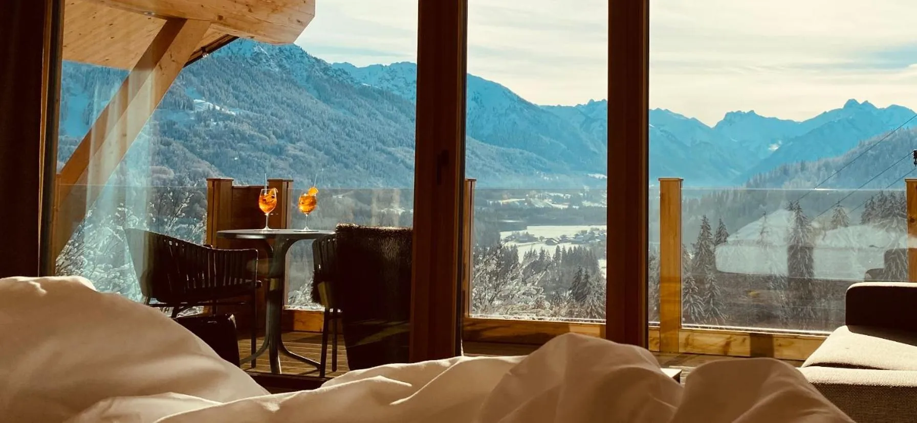 Living room in Hotel Bergflair