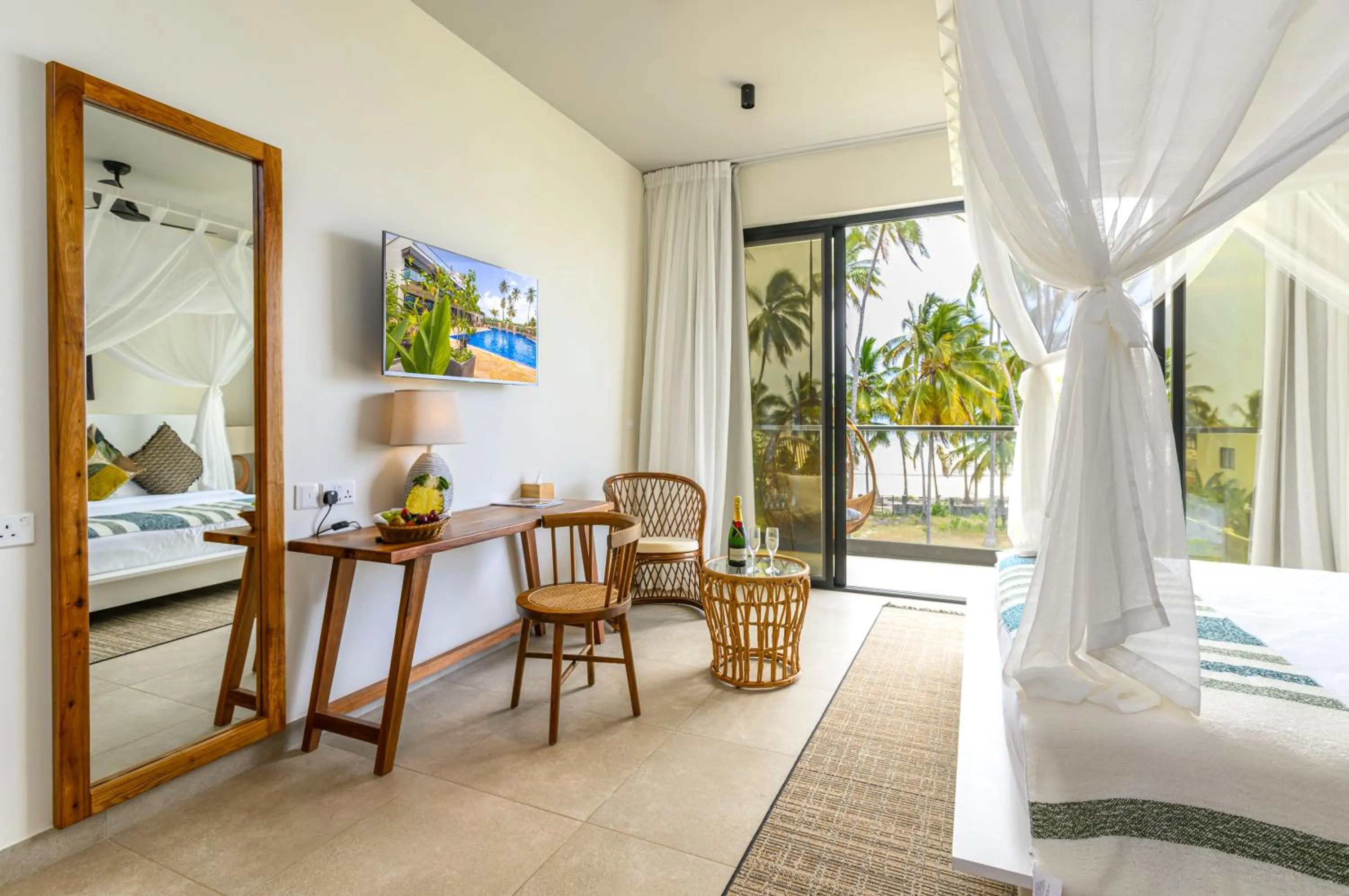 Photo of the whole room, Bed in TOA Hotel & Spa Zanzibar