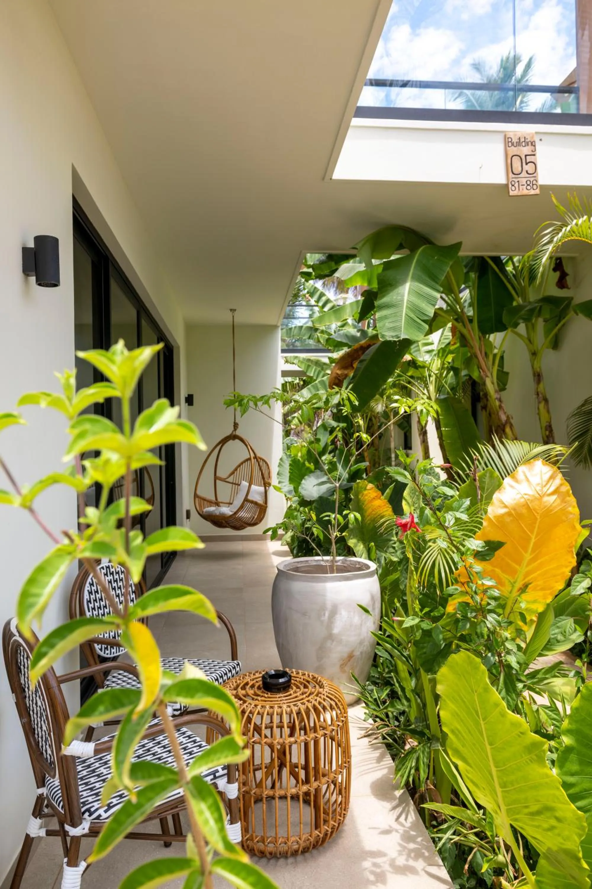 Patio in TOA Hotel & Spa Zanzibar