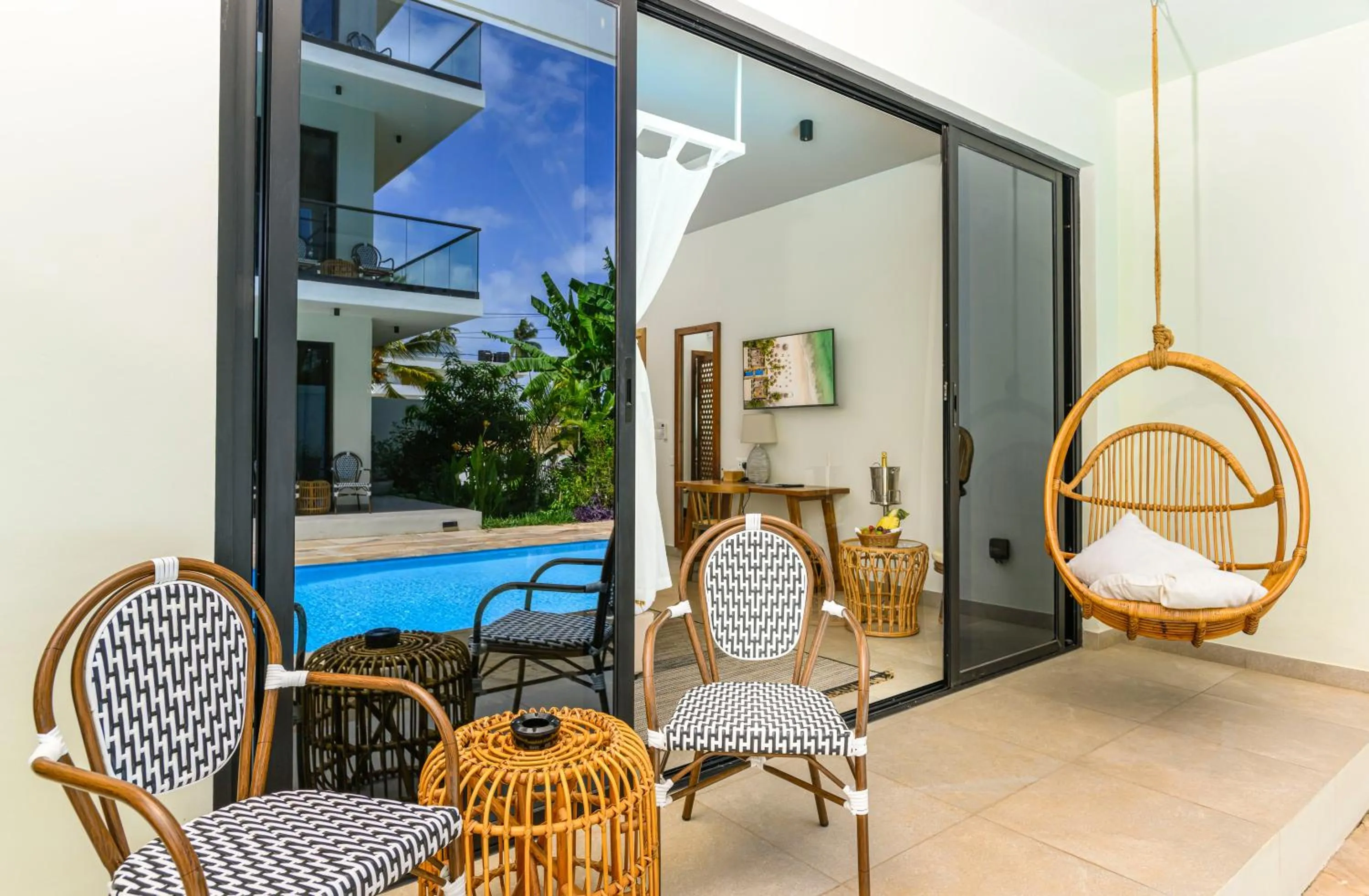 Patio in TOA Hotel & Spa Zanzibar