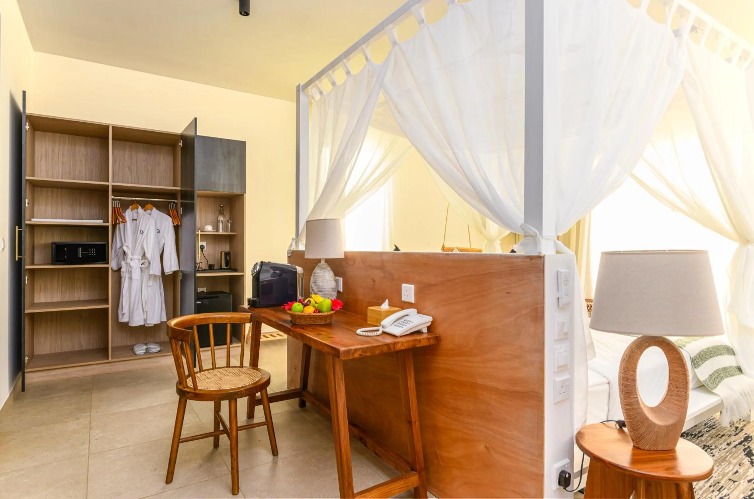 wardrobe in TOA Hotel & Spa Zanzibar