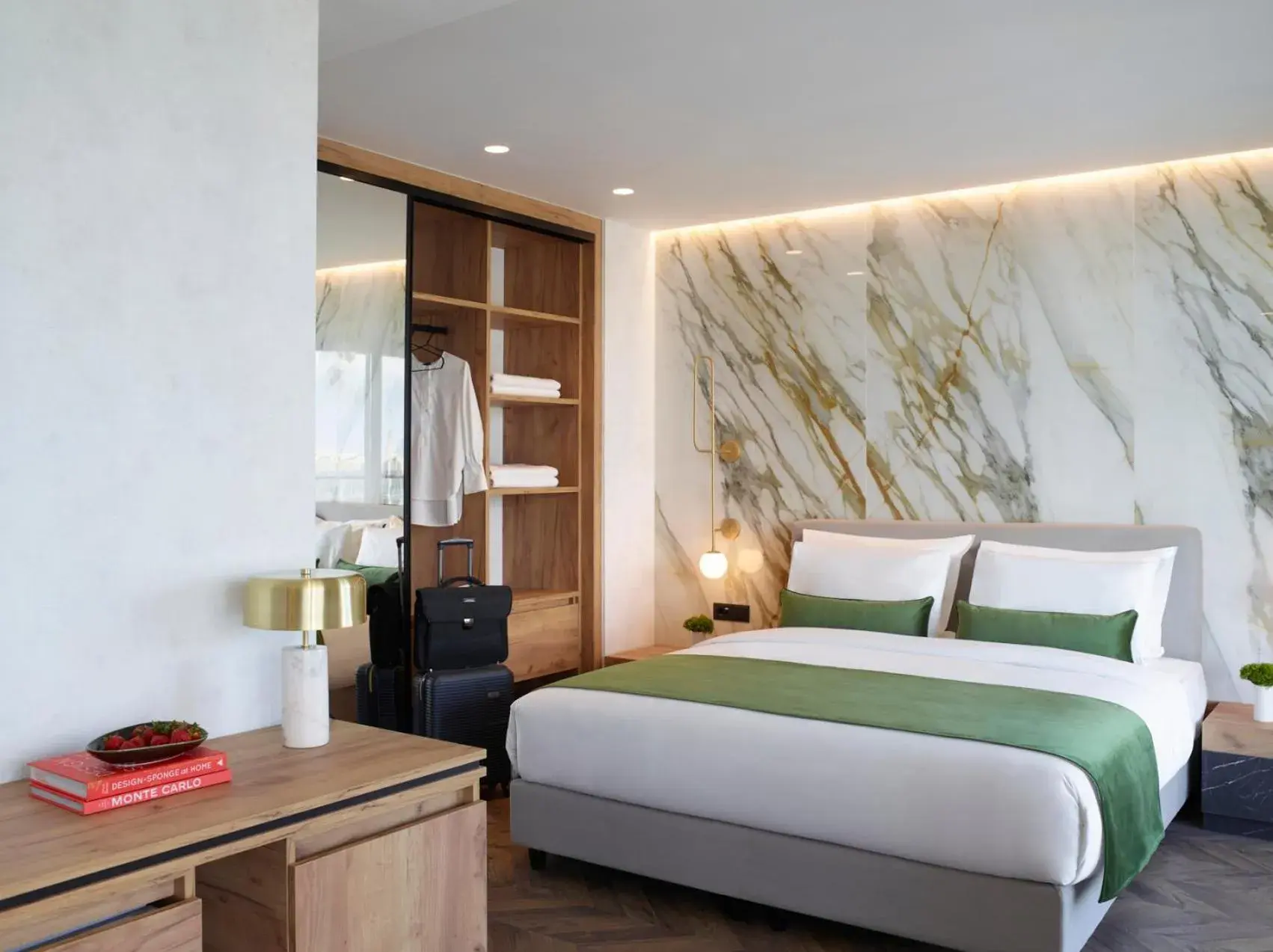 Bedroom, Bed in The Port Square Hotel Bedroom, Bed in The Port Square Hotel