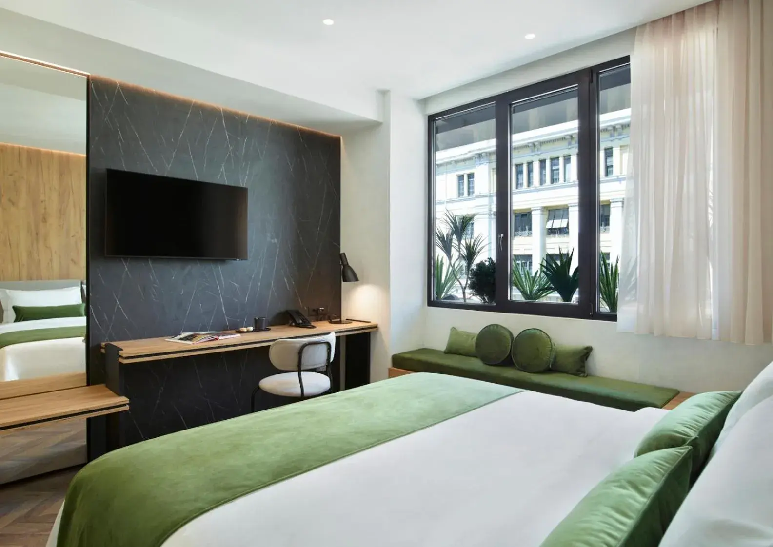 Bedroom, Bed in The Port Square Hotel Bedroom, Bed in The Port Square Hotel