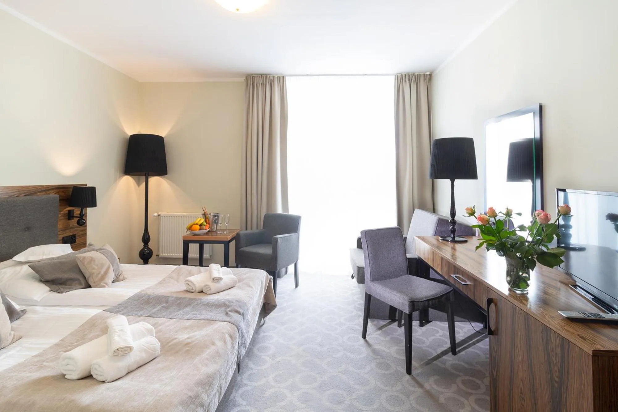 Photo of the whole room, Bed in Sandra Spa Pogorzelica & Aquapark