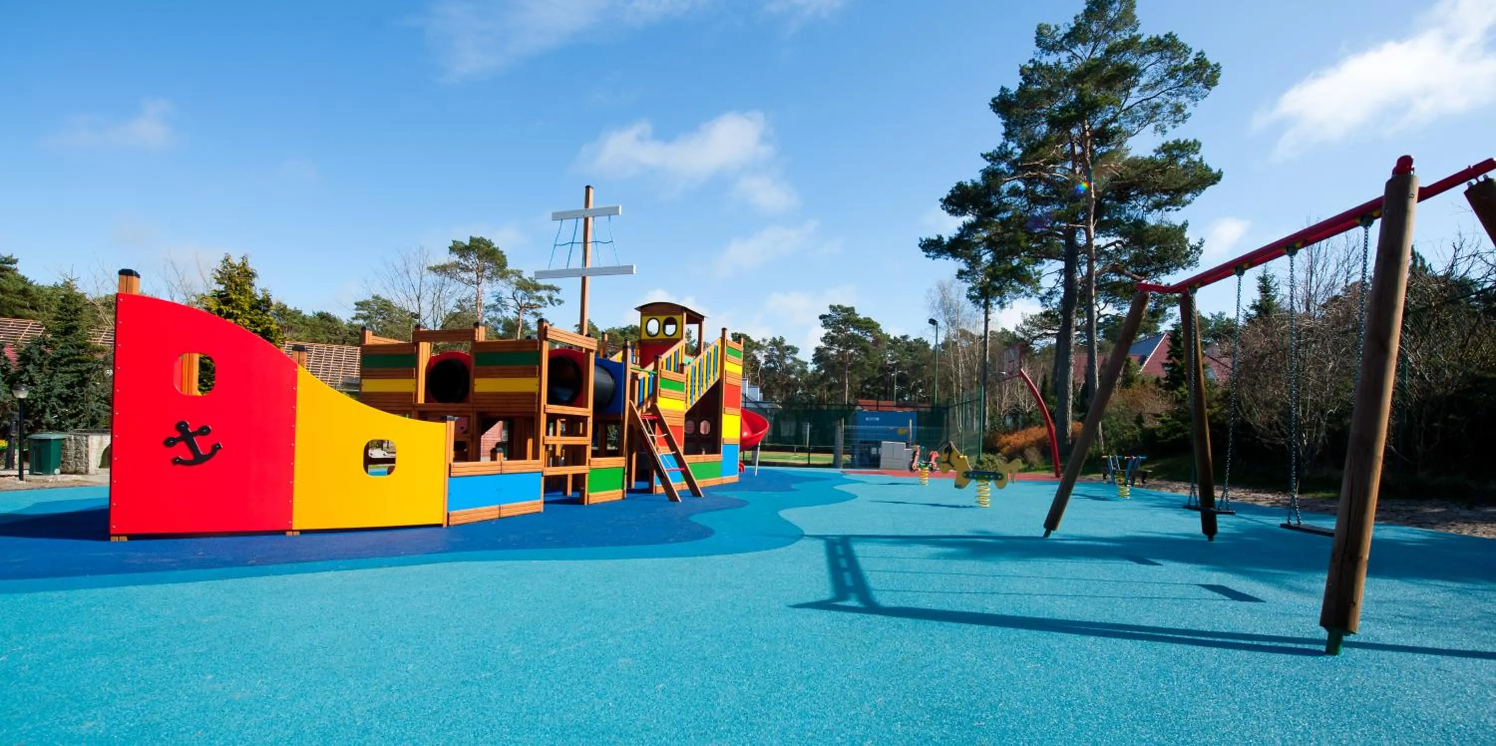 Children play ground in Sandra Spa Pogorzelica & Aquapark