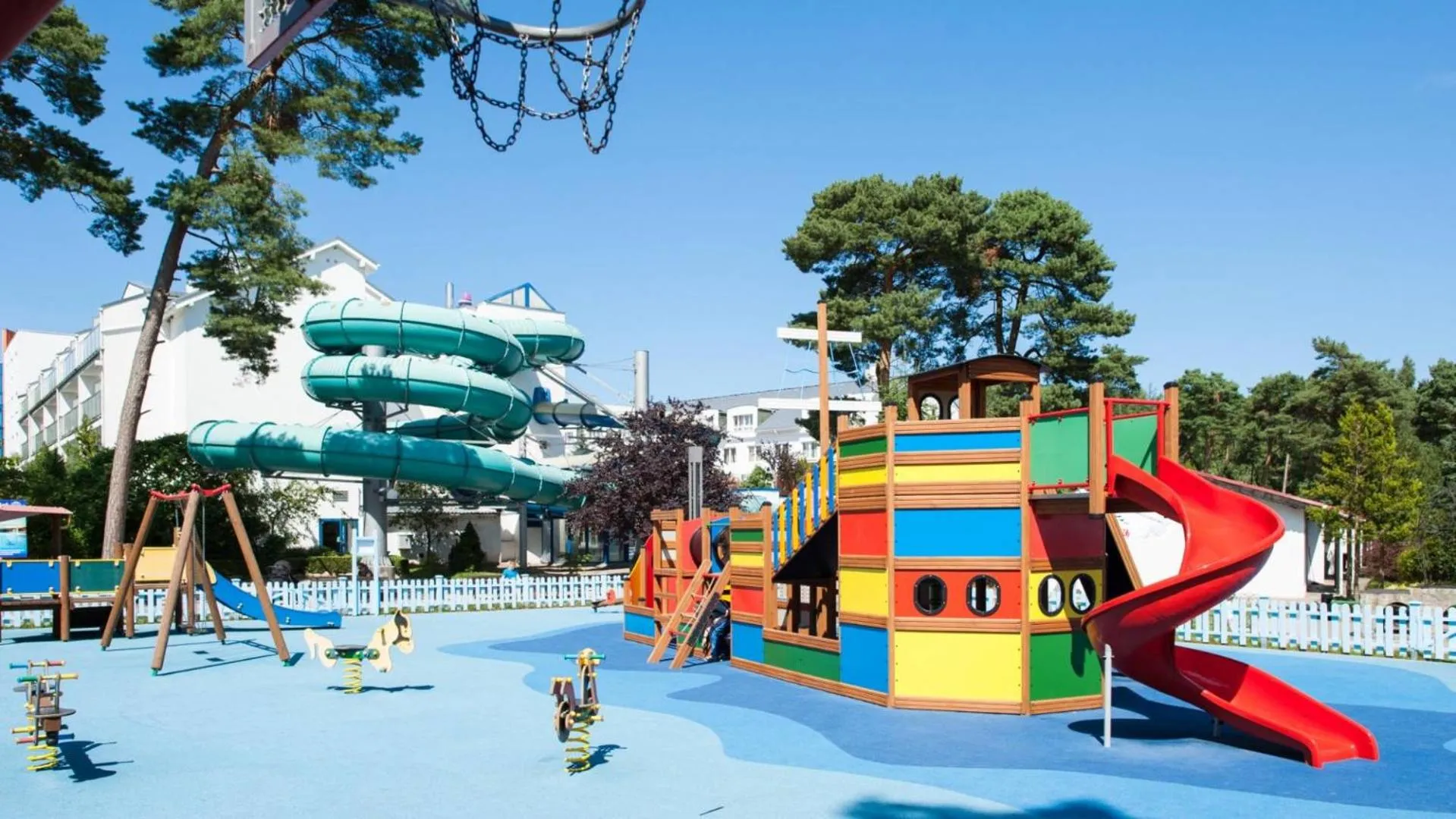 Children play ground in Sandra Spa Pogorzelica & Aquapark