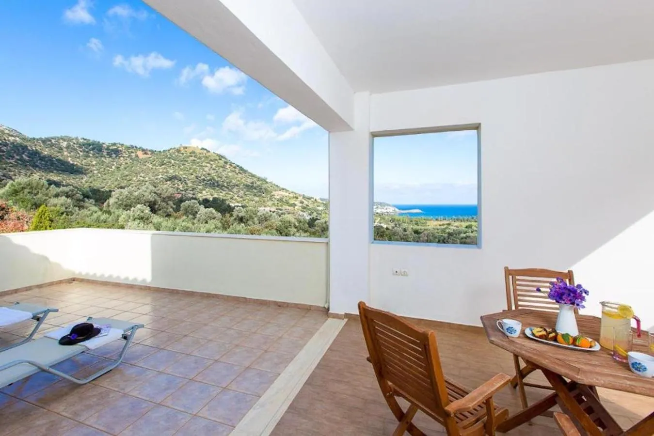 Balcony/Terrace in Argyro Villa