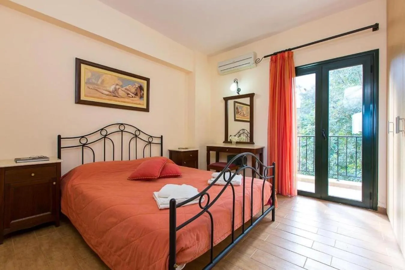 Bed in Argyro Villa
