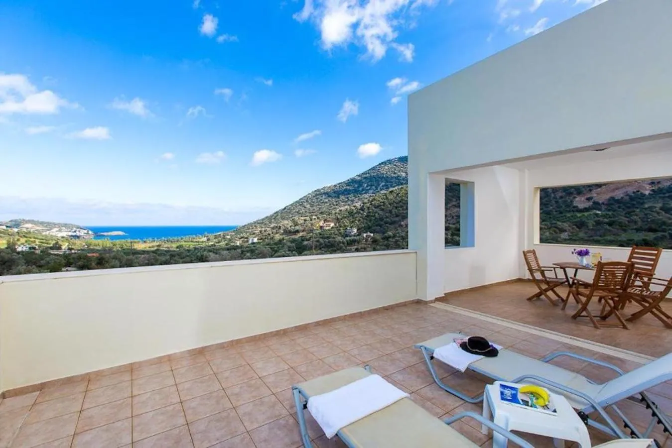 Natural landscape in Argyro Villa