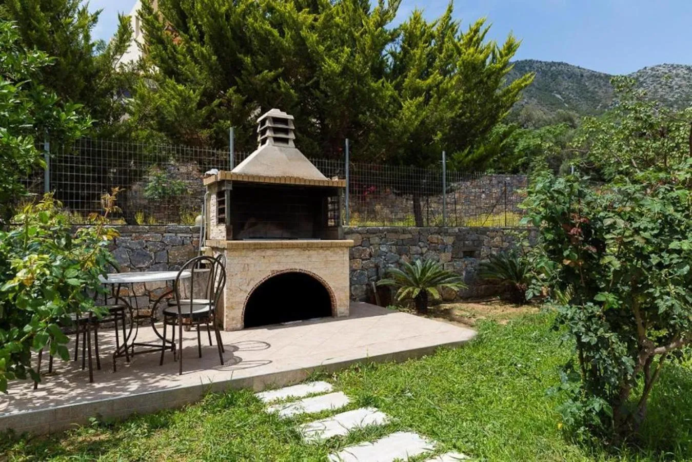 Patio in Argyro Villa