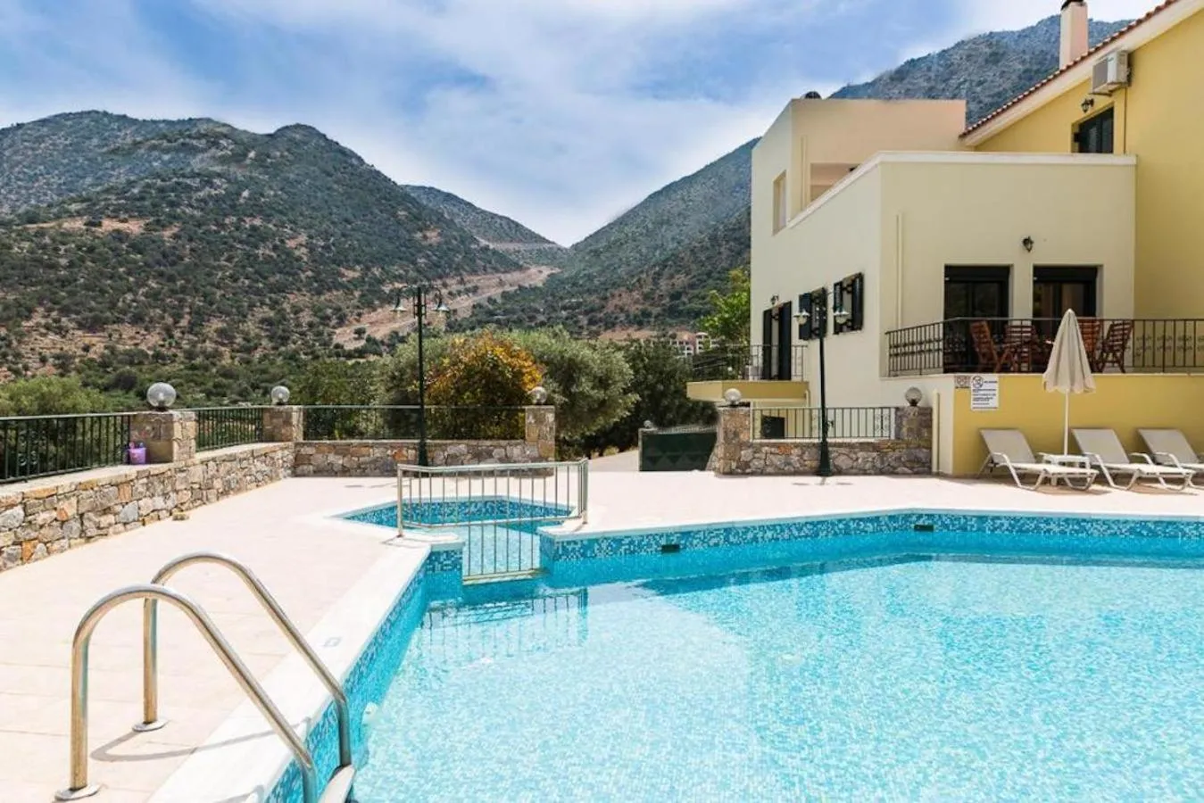 Swimming pool in Argyro Villa