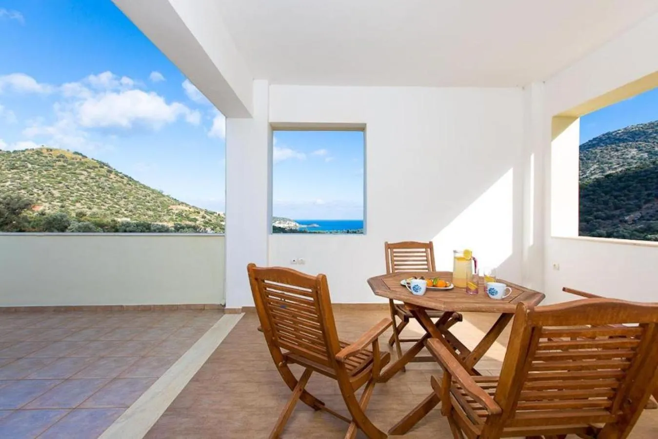 Balcony/Terrace in Argyro Villa