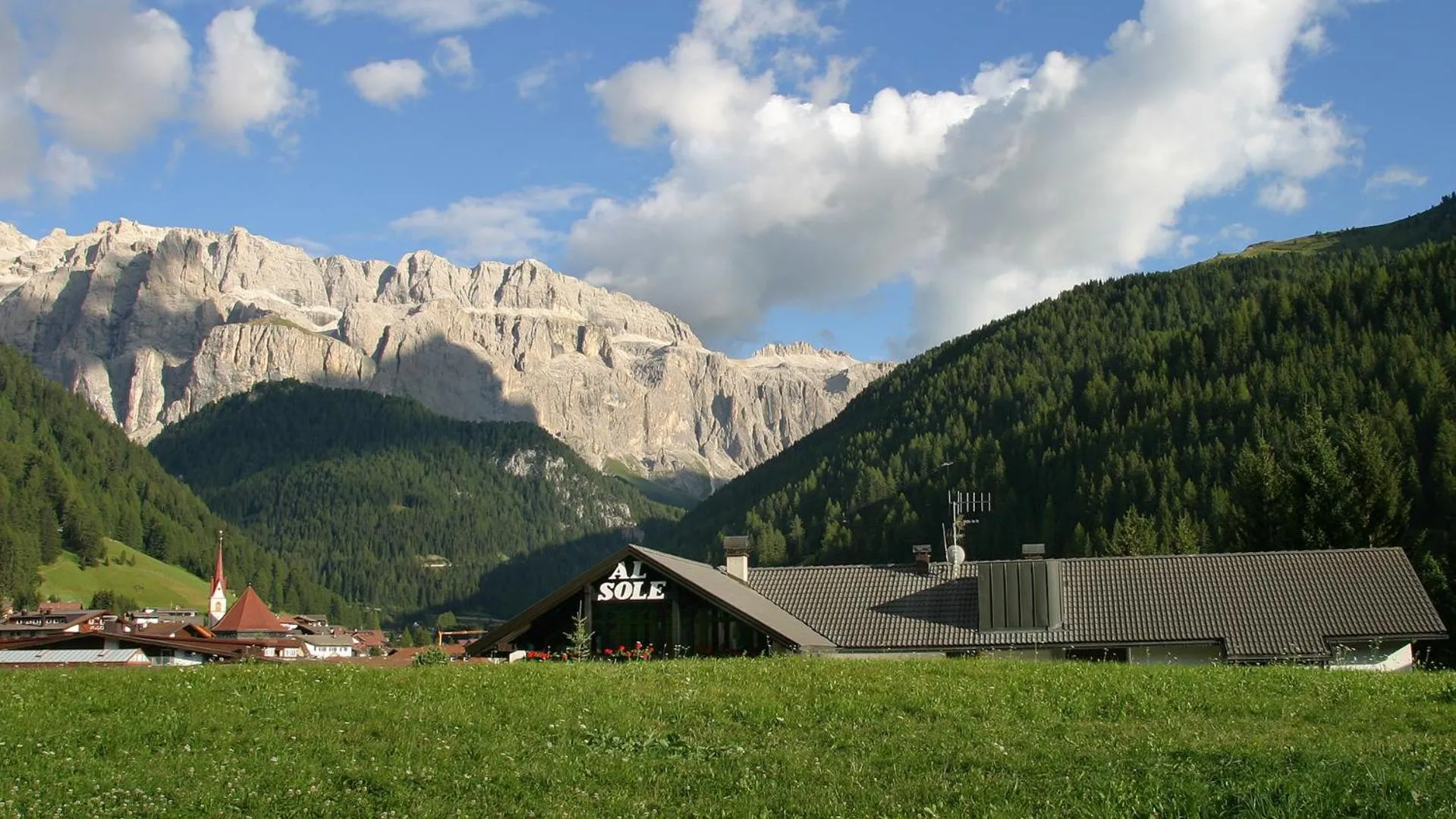 Mountain view in Residence Villa al Sole