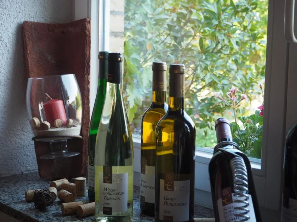 Food and drinks in Weingut & Gästehaus Andreas Erz
