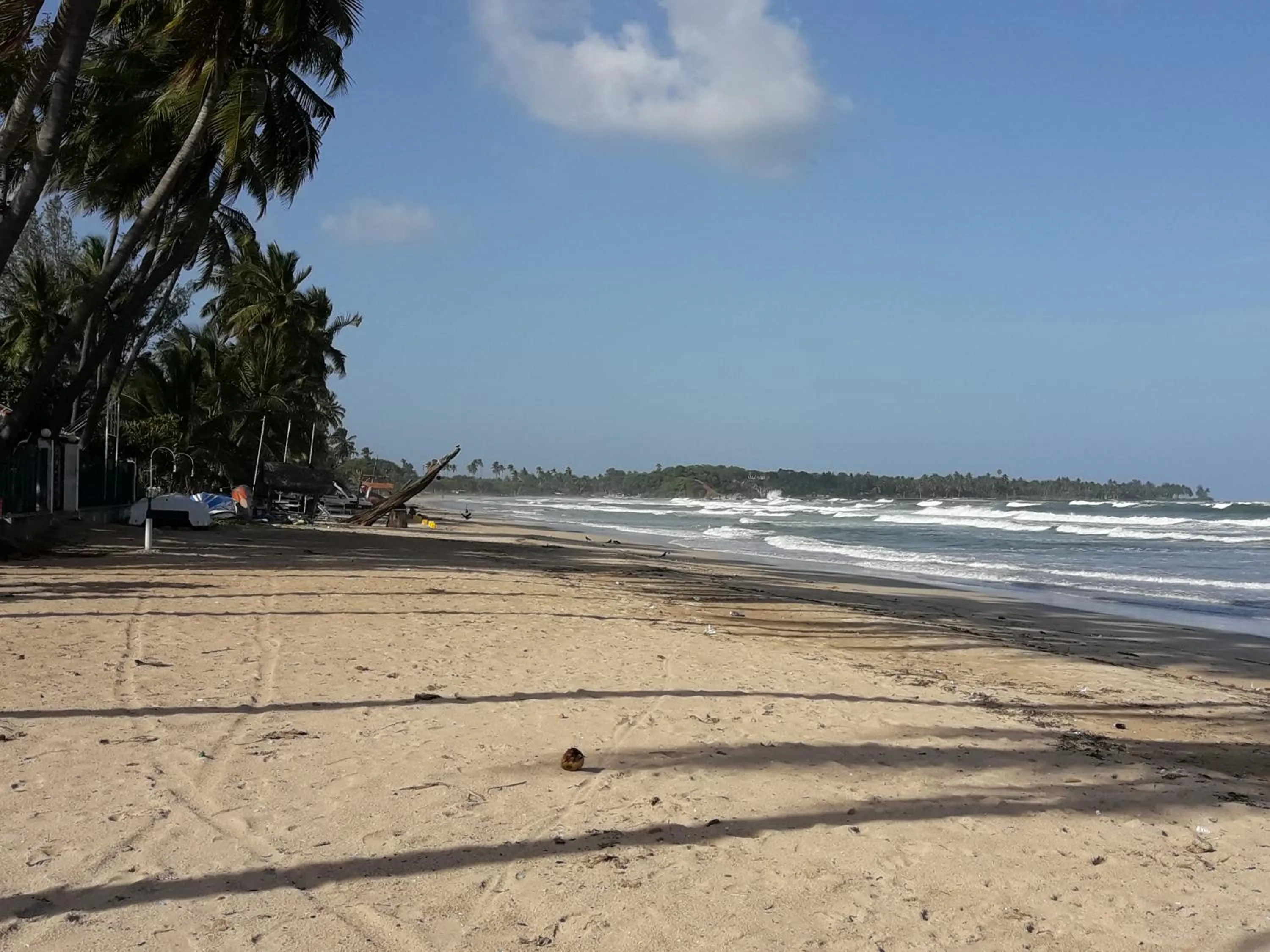 Natural landscape in Dive beach palace