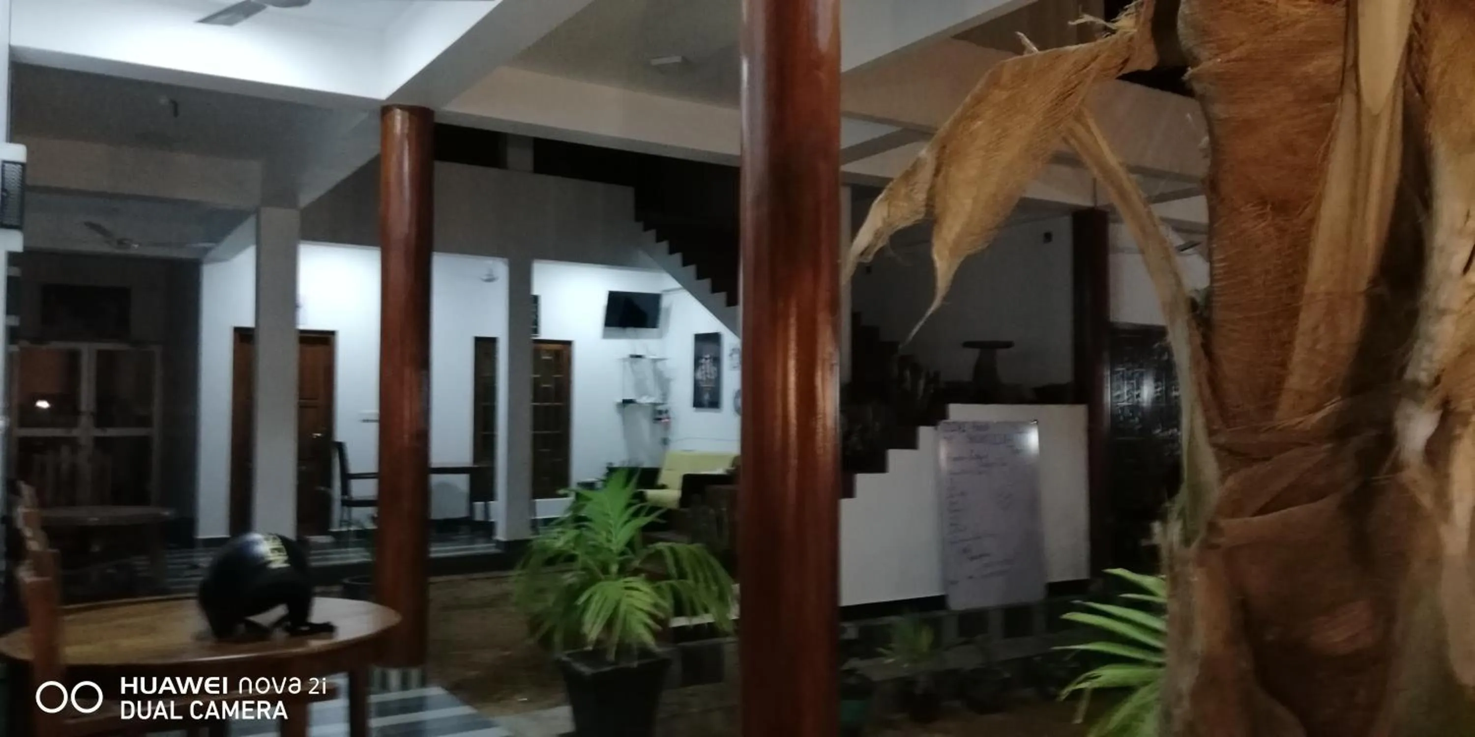 Patio in Dive beach palace