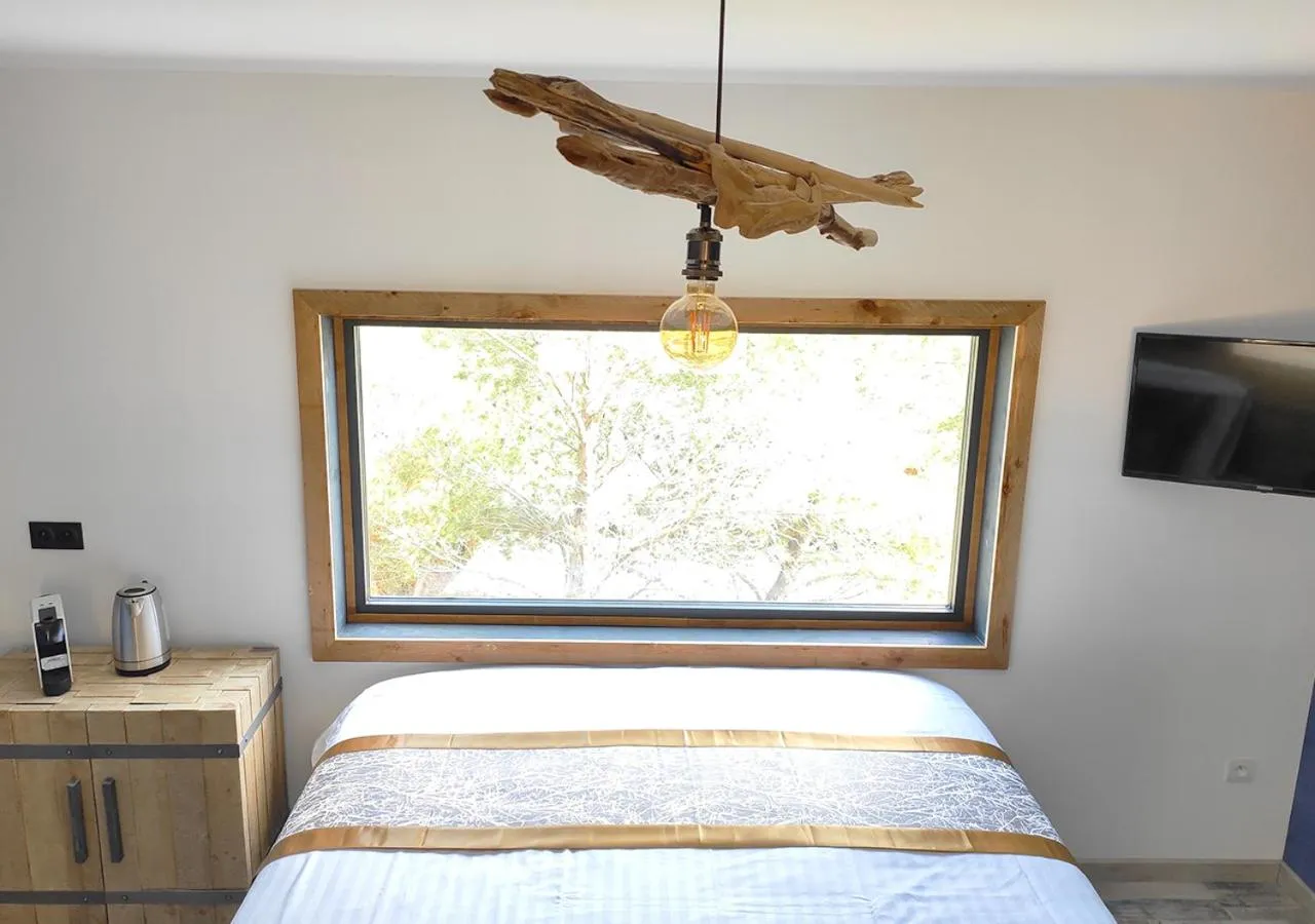 Bed in Villa Occitana