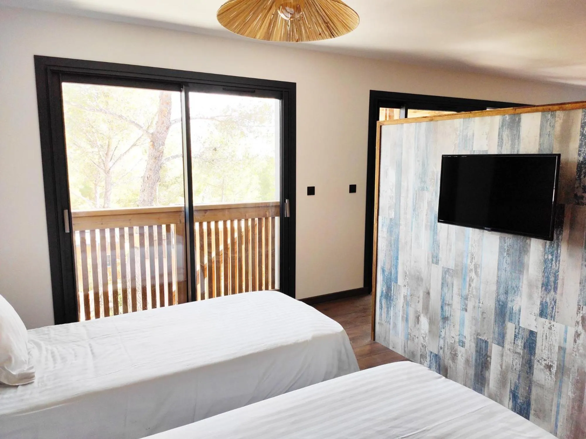 Bed in Villa Occitana