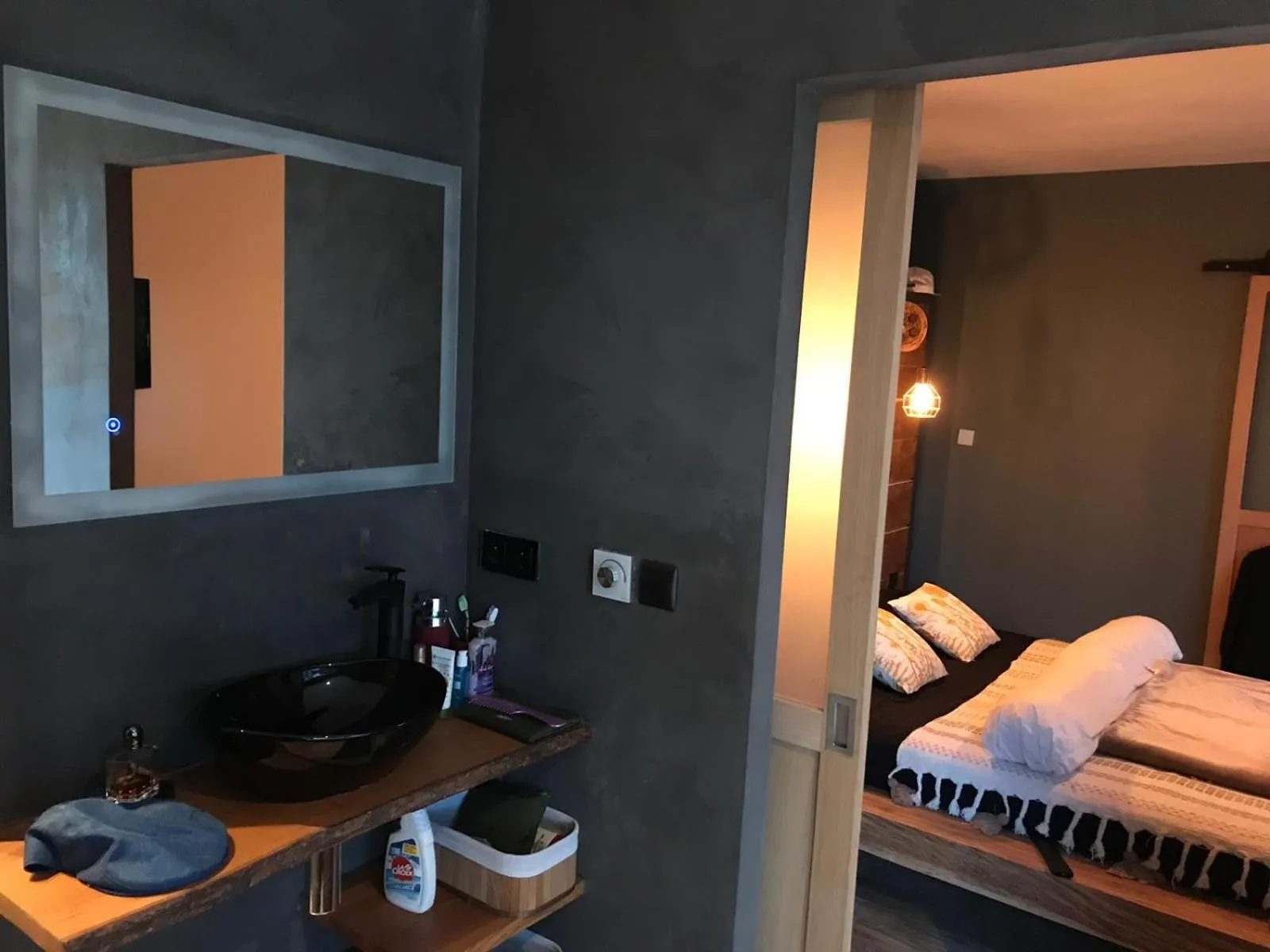 Bed in Villa Occitana