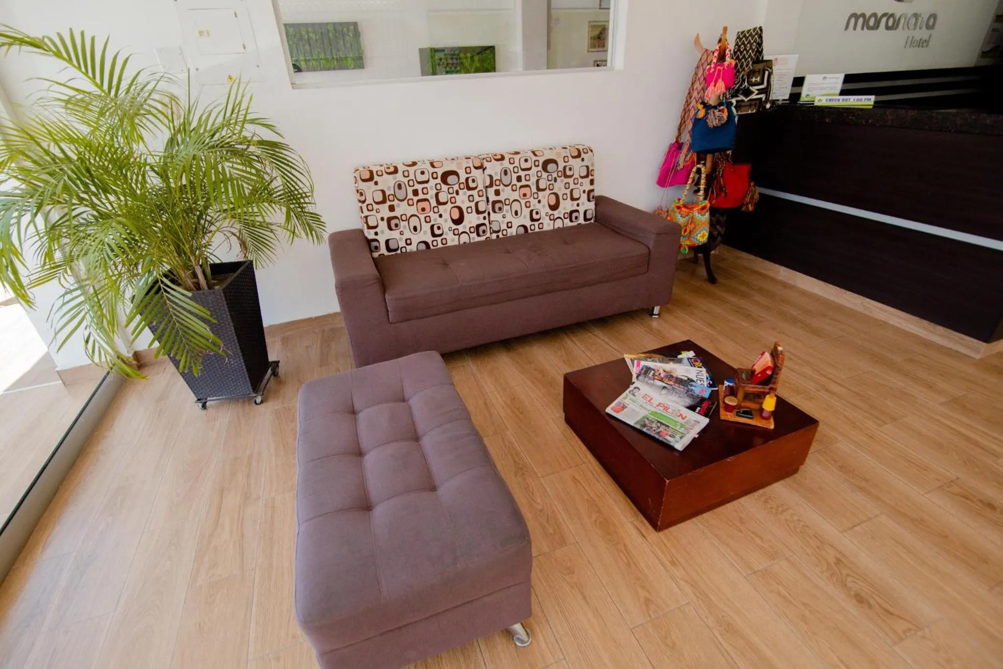 Living room in Hotel Maranata Valledupar