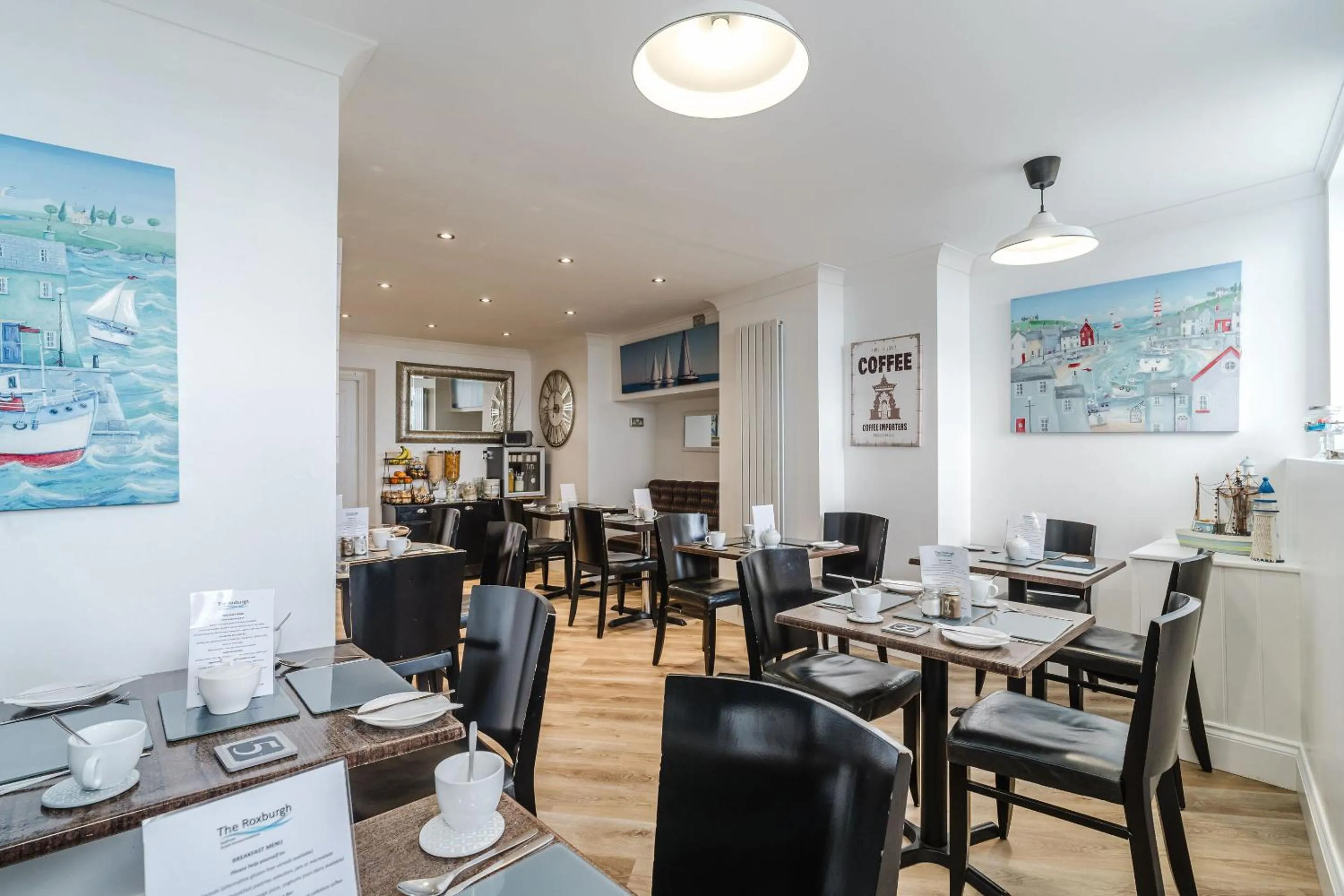 Dining area in The Roxburgh Guest Accommodation