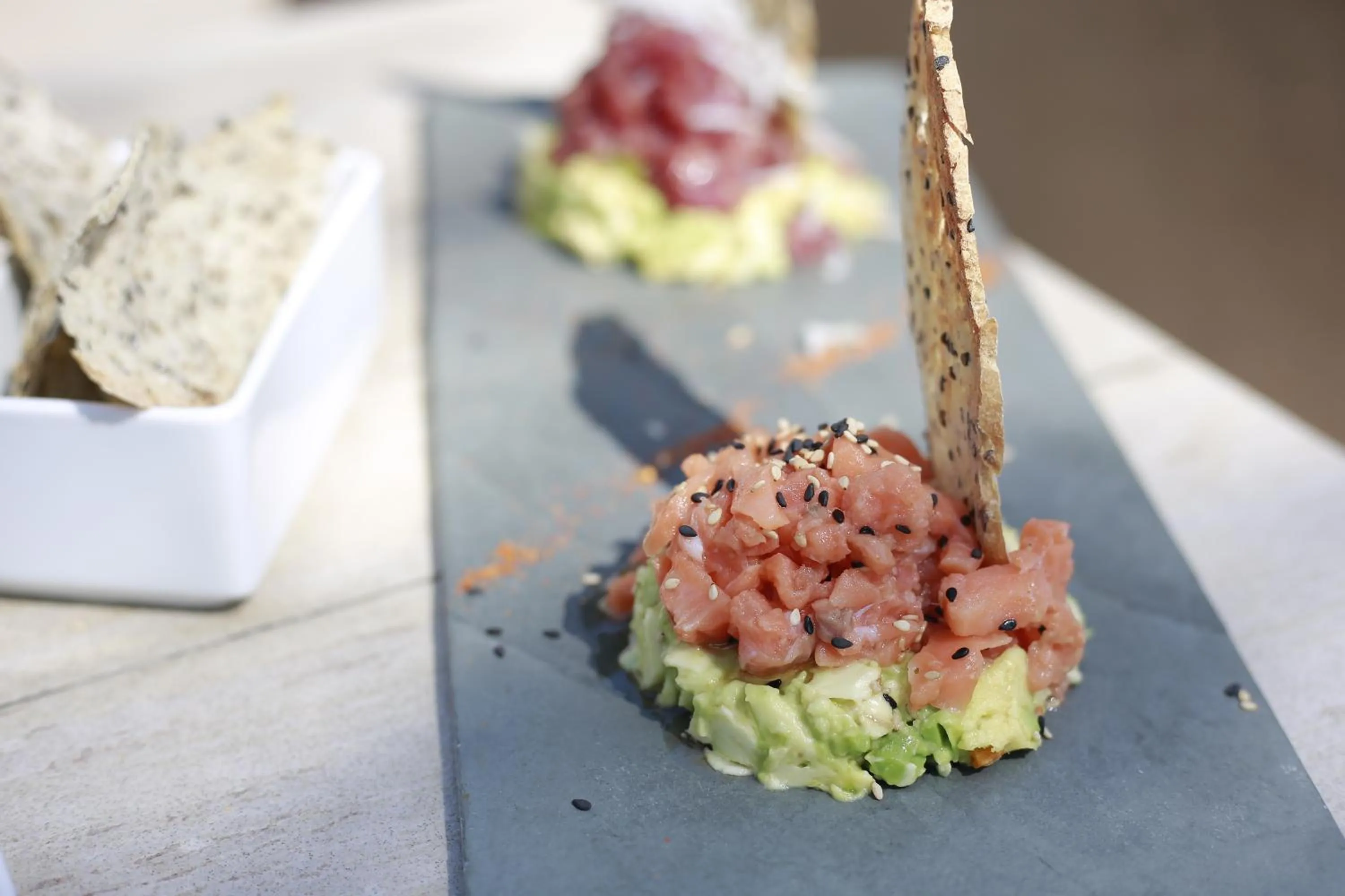 Food close-up in Arennas Mancora