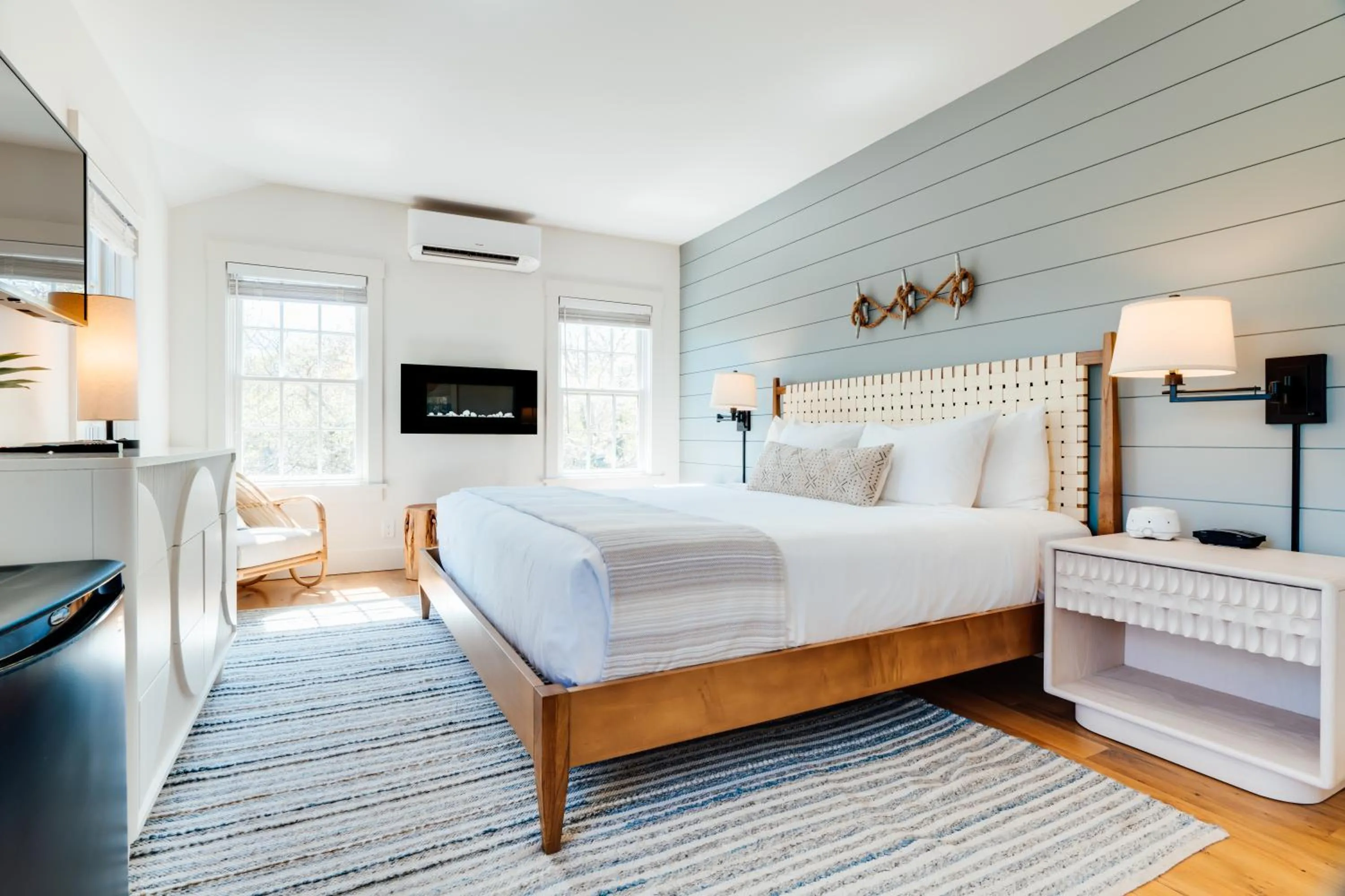 Bedroom, Bed in The Franklin Hotel Martha's Vineyard