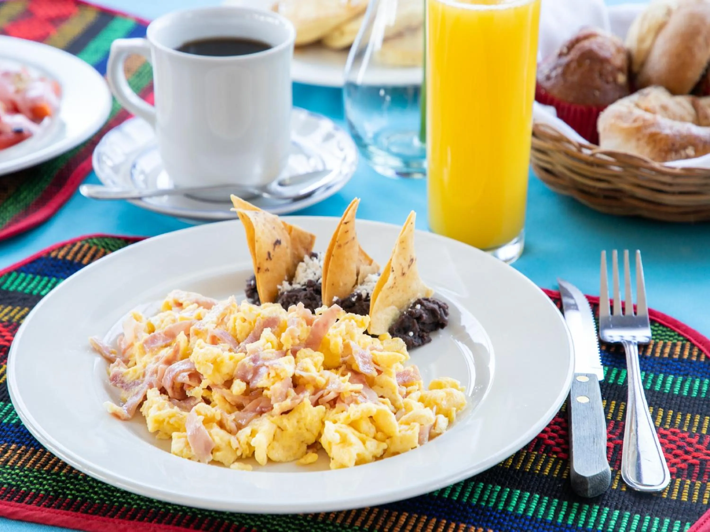 Breakfast in Hotel Villa Del Sol Expo